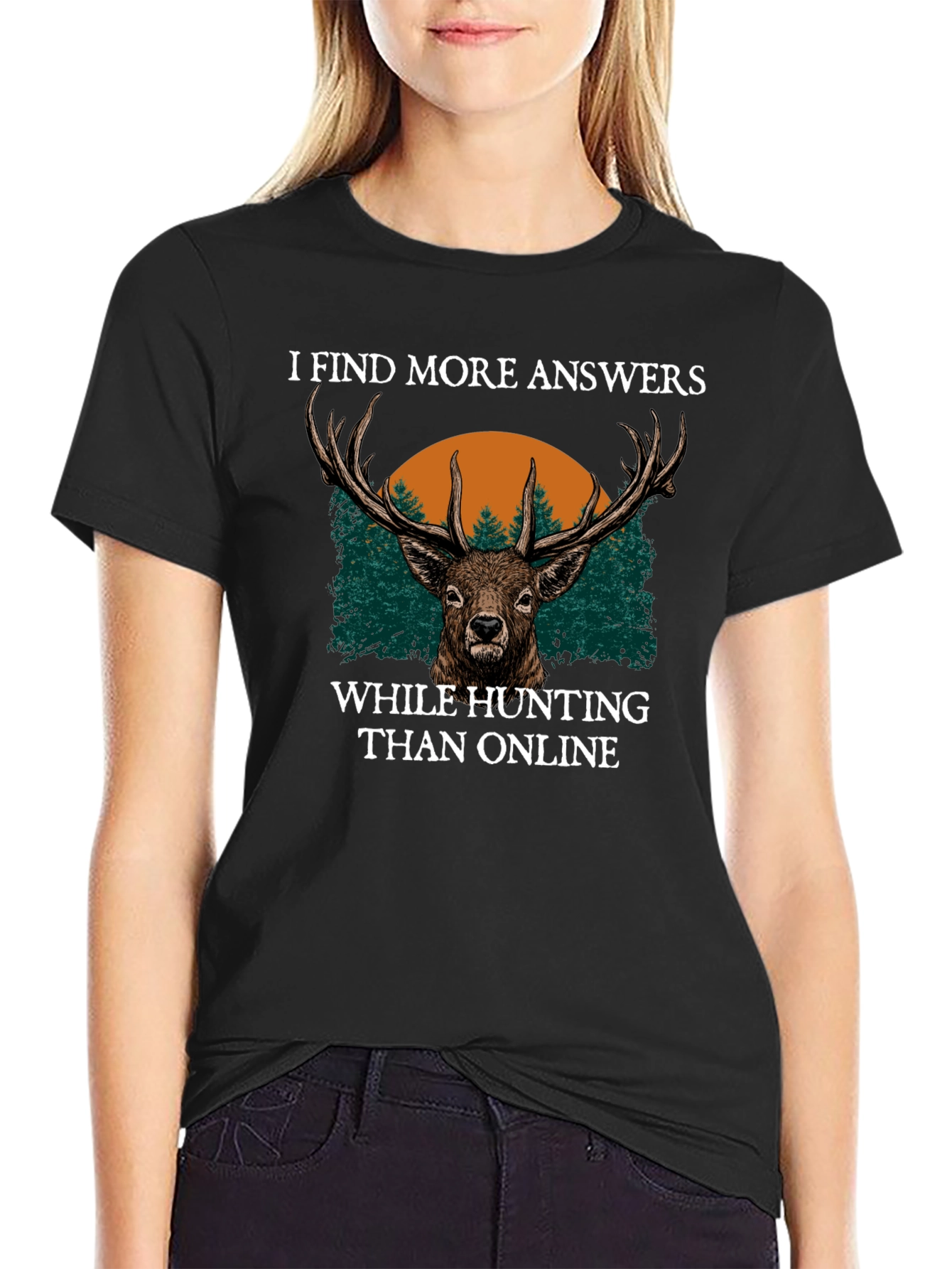 Hunting Answers Graphic Tee