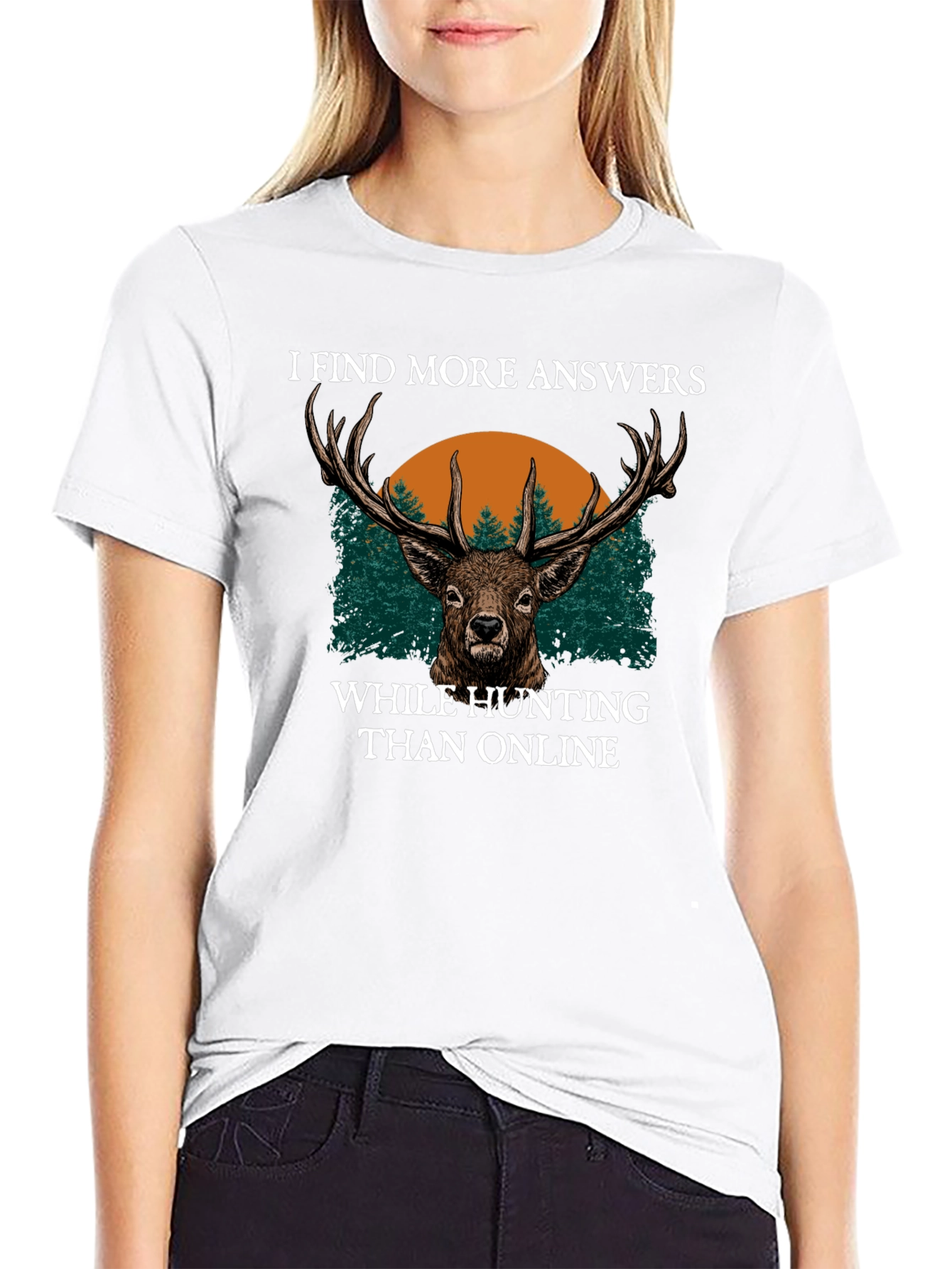 Hunting Answers Graphic Tee