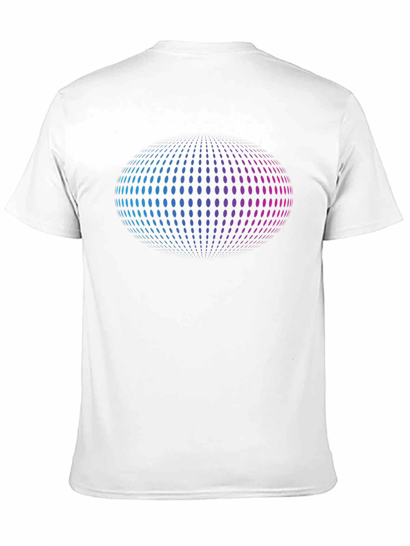 Abstract Sphere Graphic T-Shirt - Black