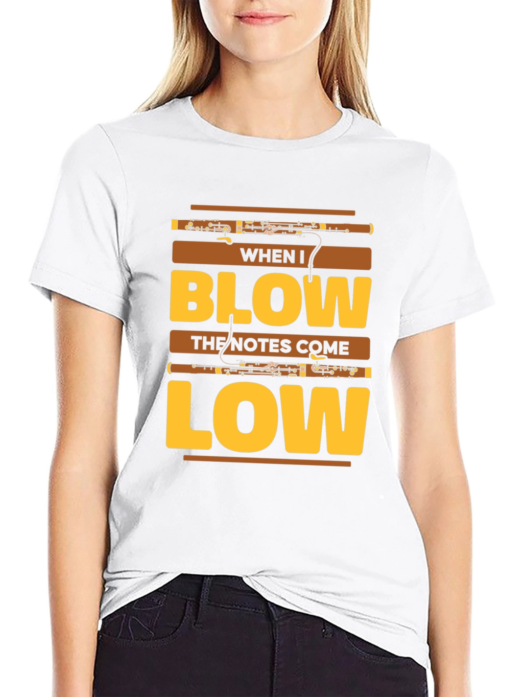 When I Blow Bassoon T-Shirt