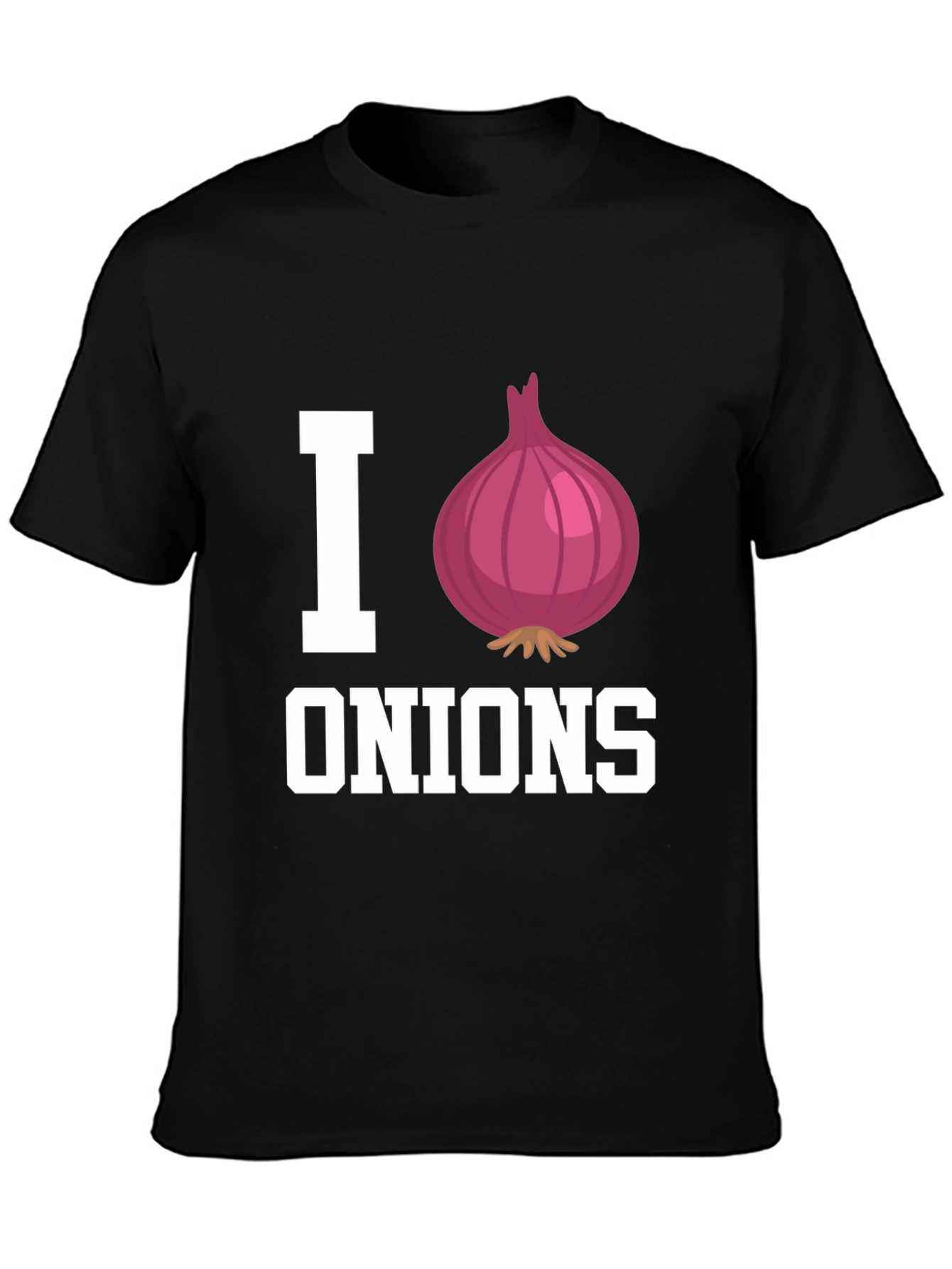 I Heart Onions Graphic Tee - Food Lovers T-Shirt