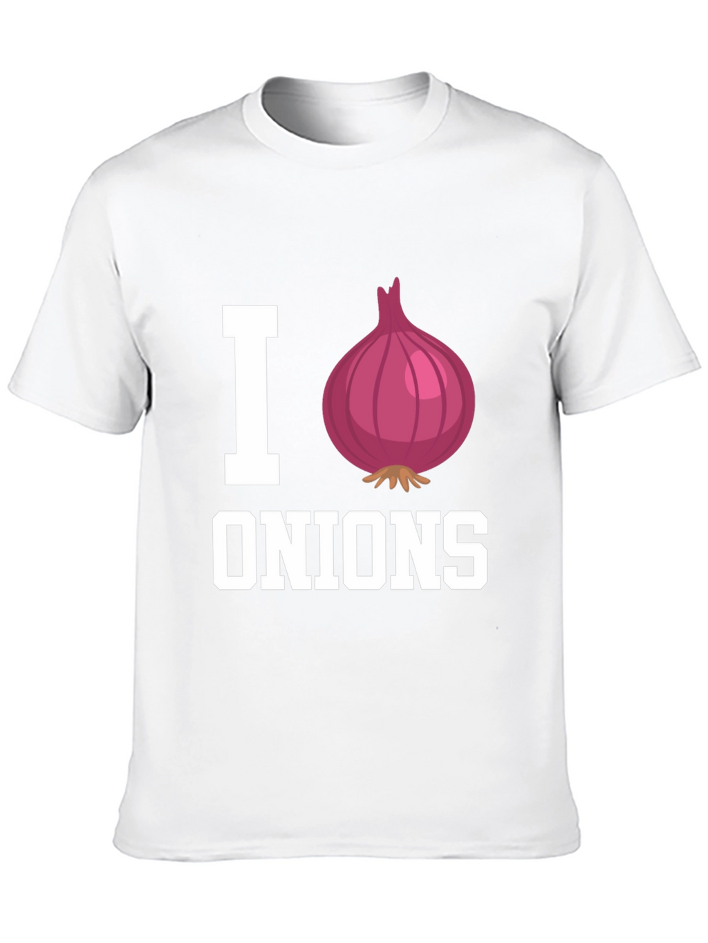 I Heart Onions Graphic Tee - Food Lovers T-Shirt