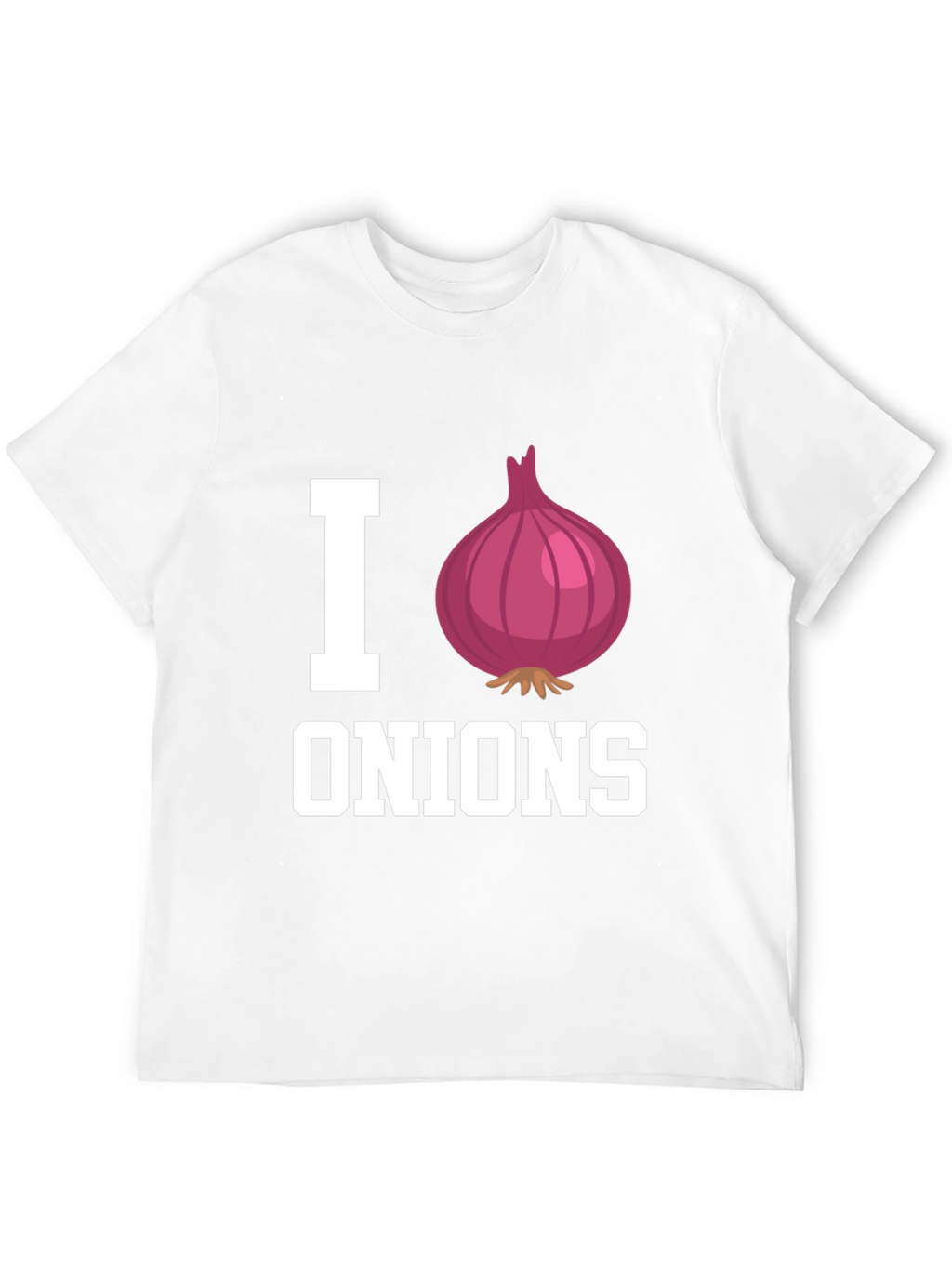 I Heart Onions Graphic Tee - Food Lovers T-Shirt