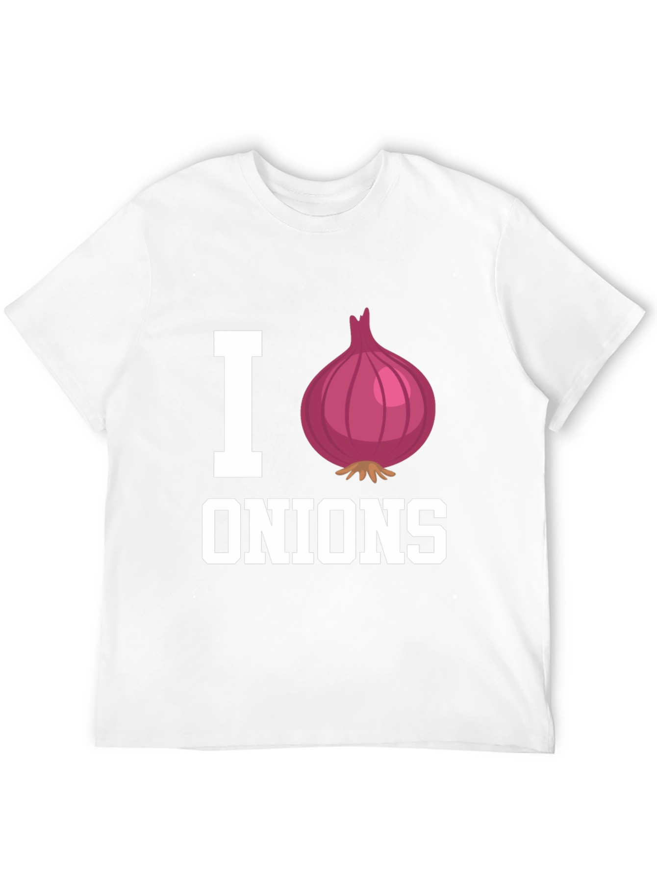I Heart Onions Graphic Tee - Food Lovers T-Shirt