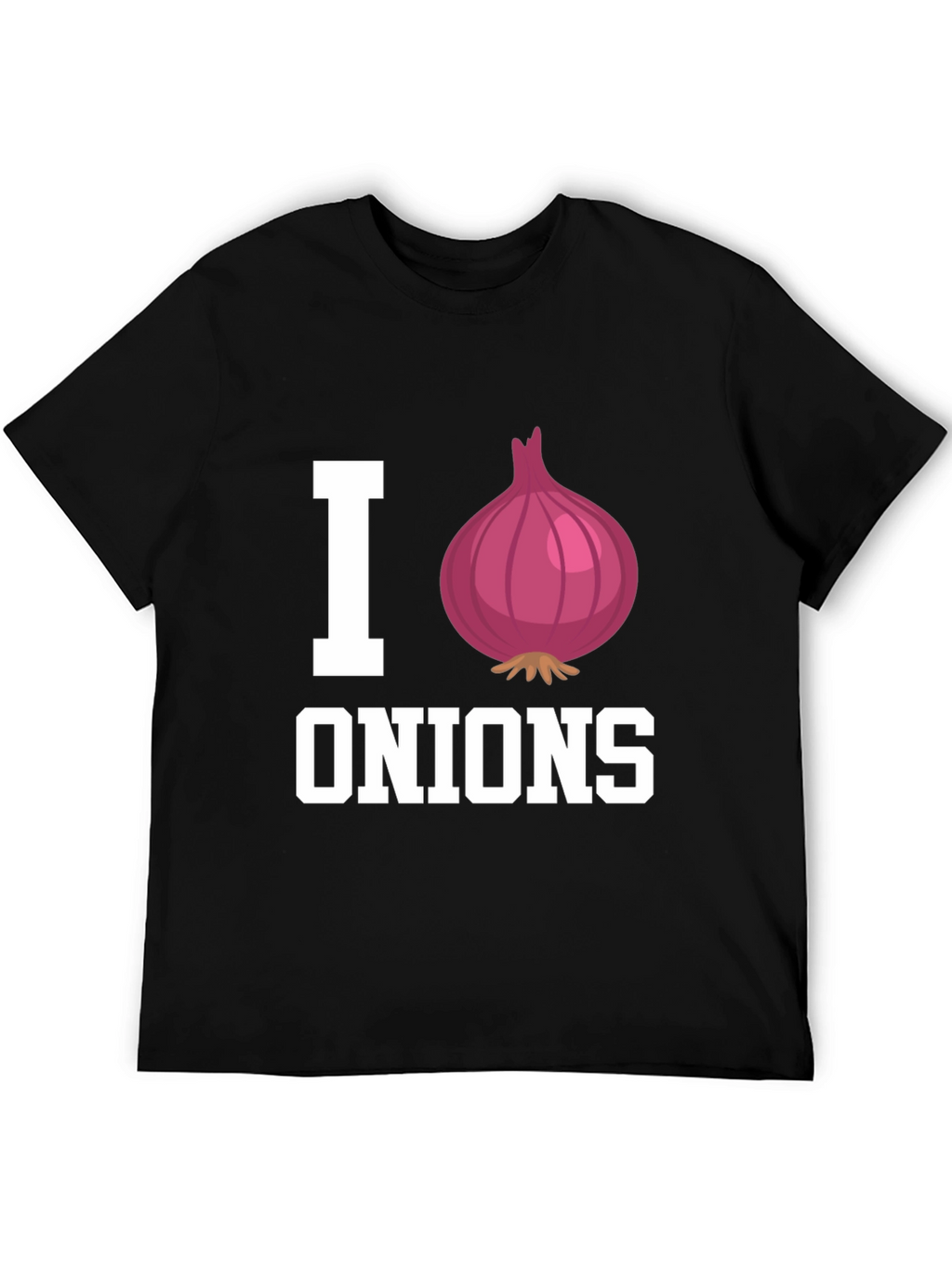 I Heart Onions Graphic Tee - Food Lovers T-Shirt