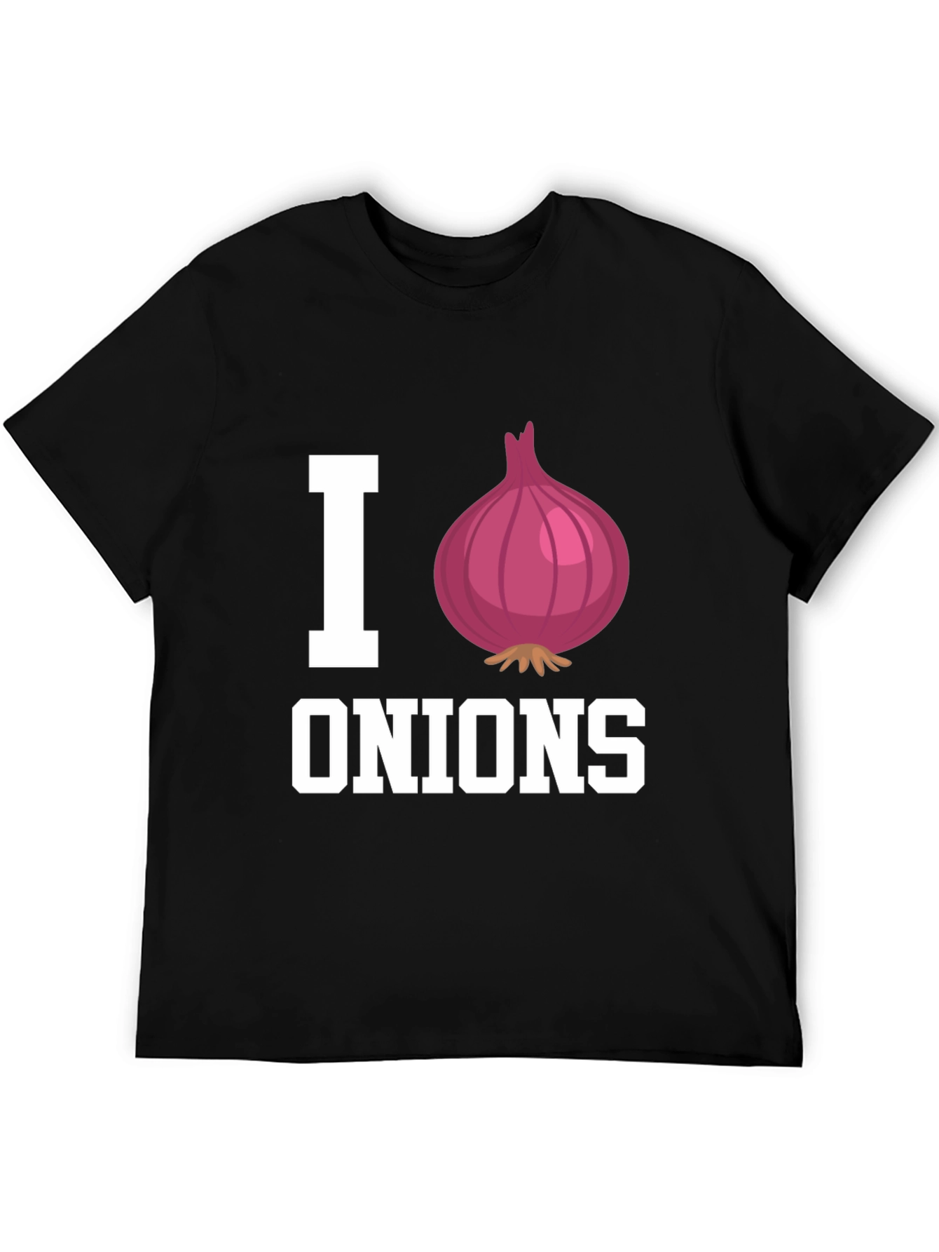 I Heart Onions Graphic Tee - Food Lovers T-Shirt