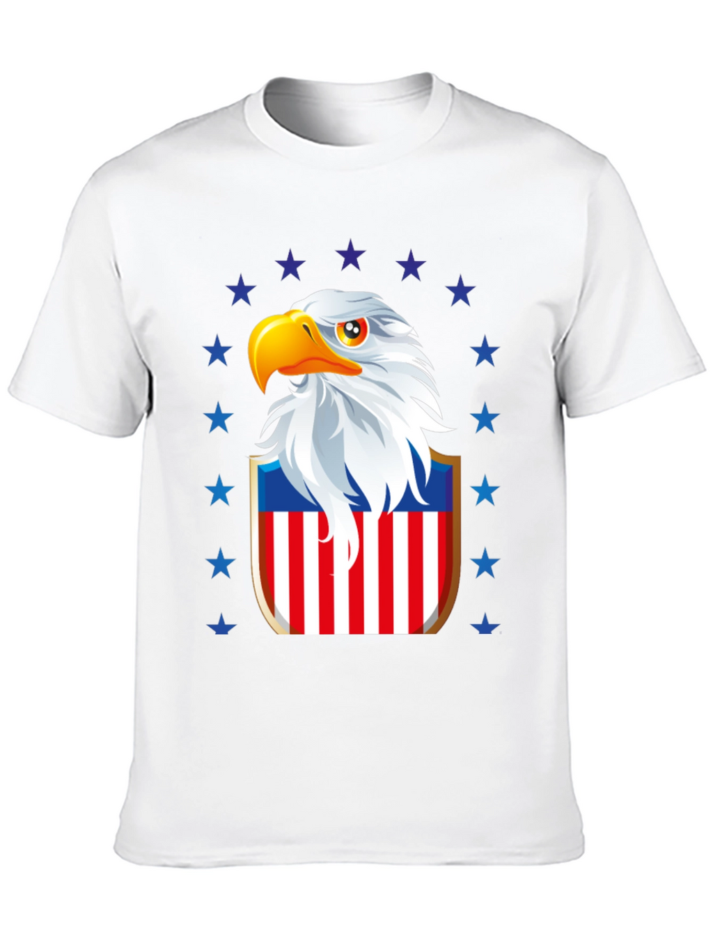 Patriotic Eagle Shield Graphic Tee