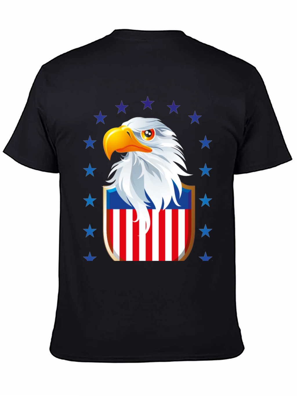 Patriotic Eagle Shield Graphic Tee