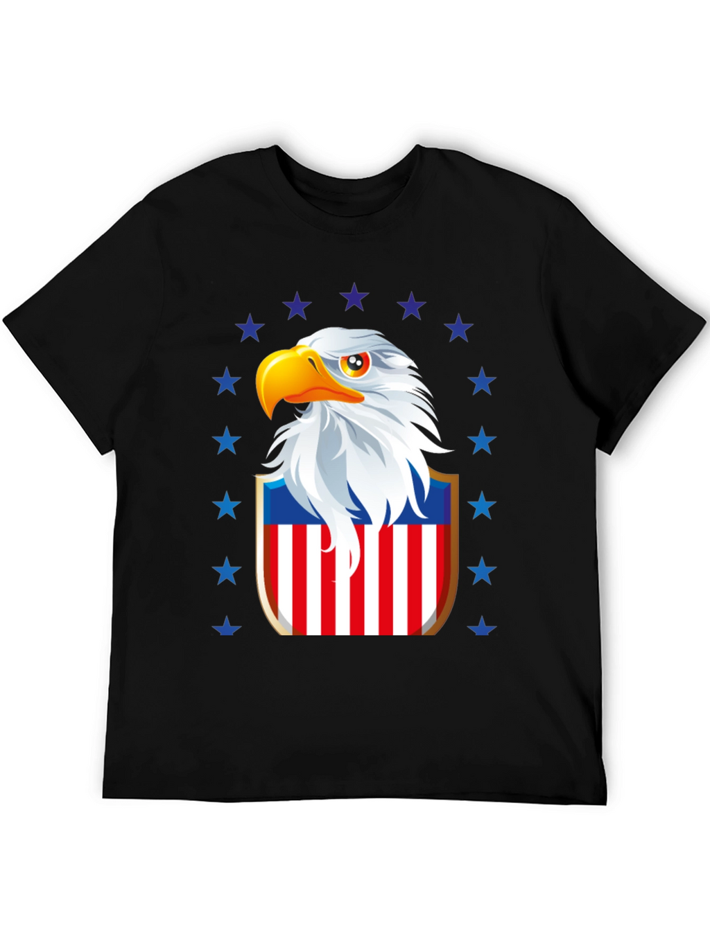 Patriotic Eagle Shield Graphic Tee