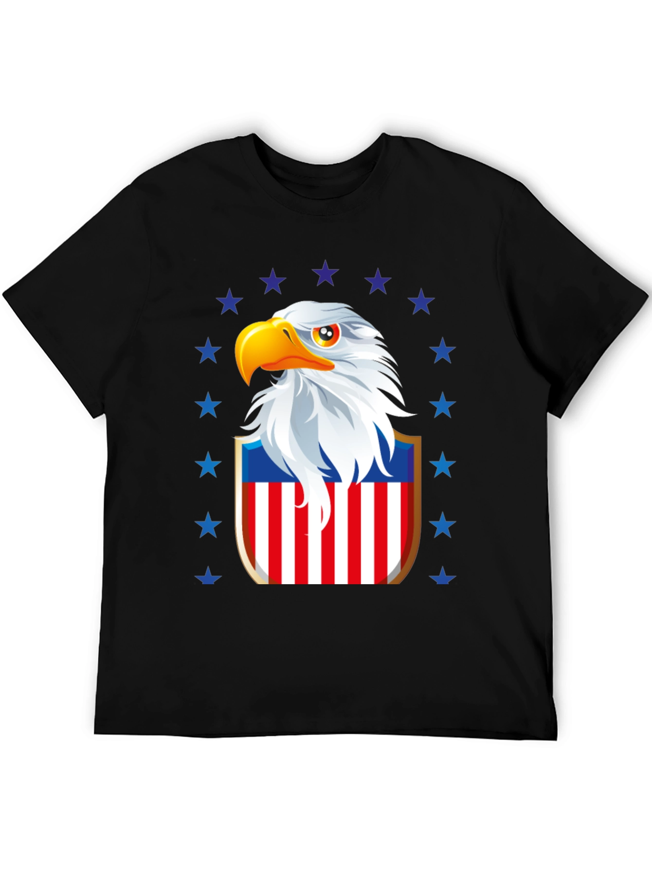 Patriotic Eagle Shield Graphic Tee