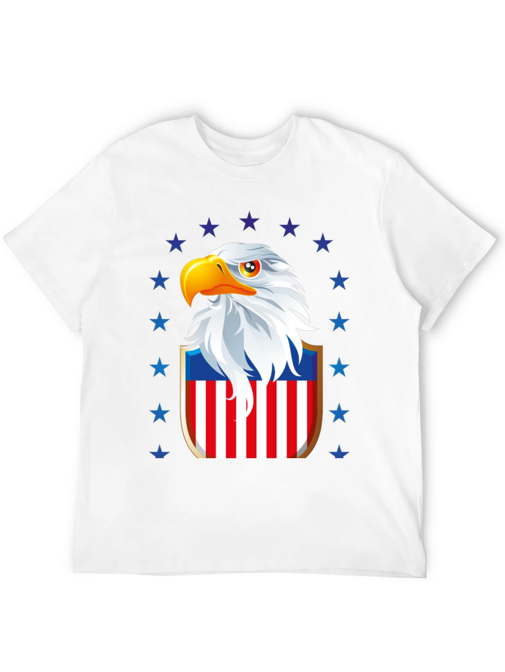 Patriotic Eagle Shield Graphic Tee