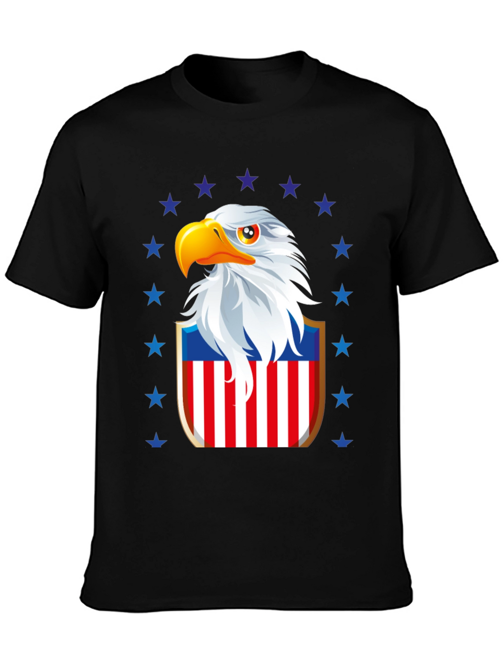 Patriotic Eagle Shield Graphic Tee