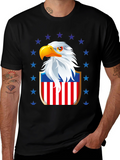 Patriotic Eagle Shield Graphic Tee