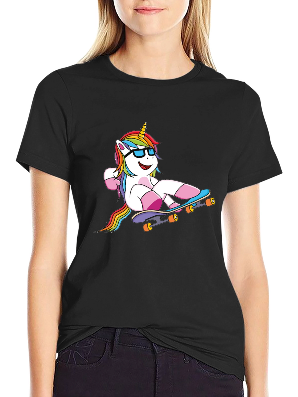 Unicorn Skateboard T-Shirt