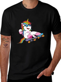 Unicorn Skateboard T-Shirt