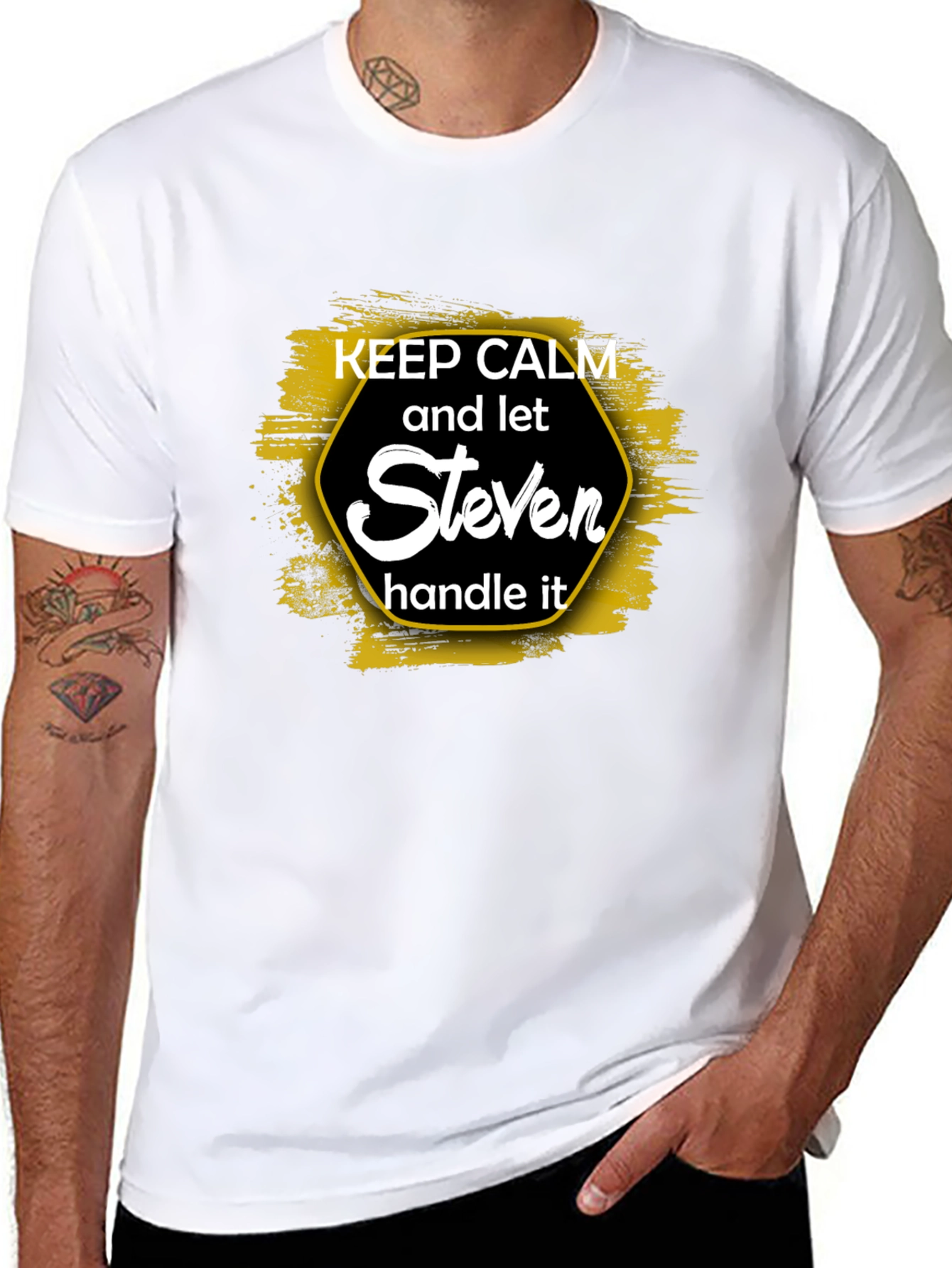 Keep Calm Steven Handle It T-Shirt