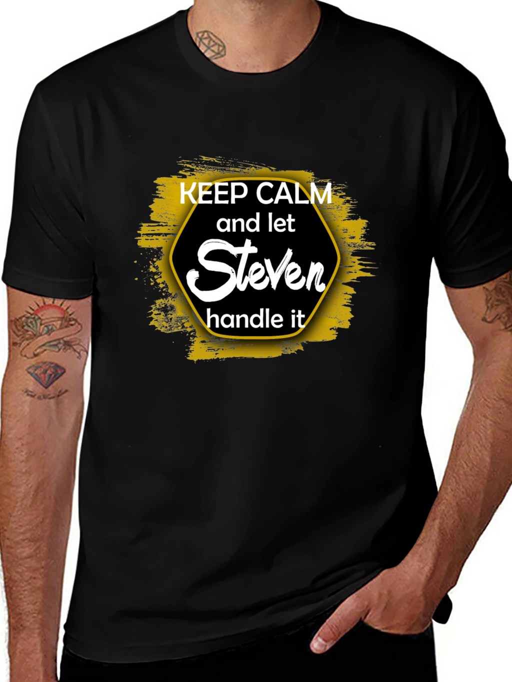 Keep Calm Steven Handle It T-Shirt
