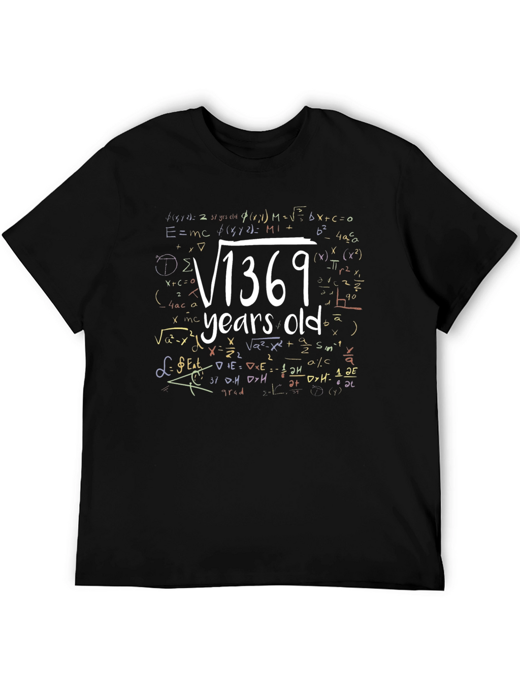 √1369 Years Old Math Design T-Shirt