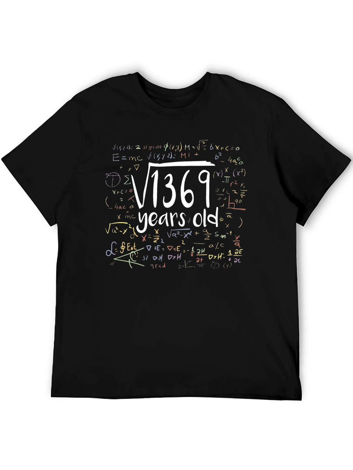 √1369 Years Old Math Design T-Shirt