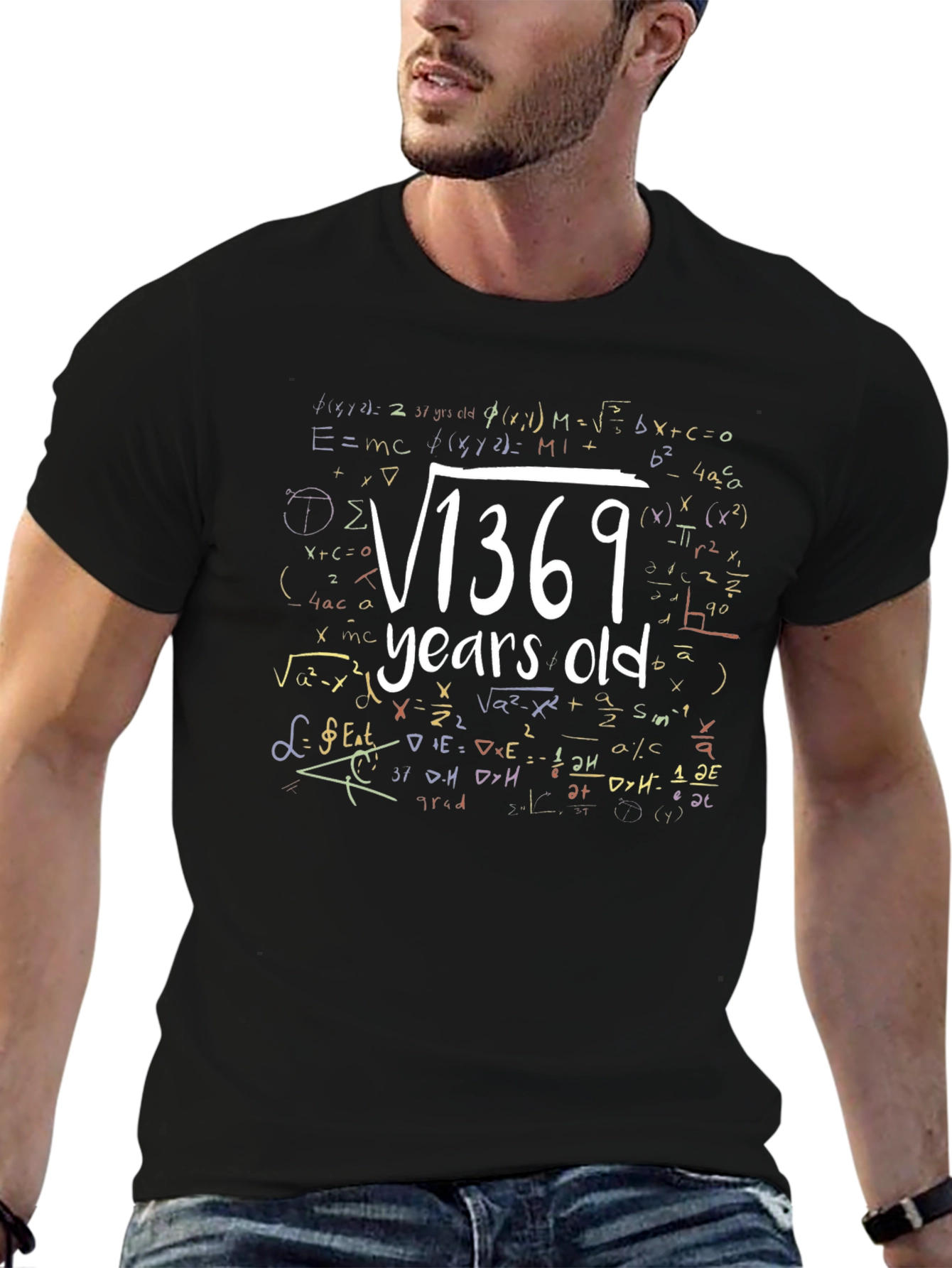 √1369 Years Old Math Design T-Shirt