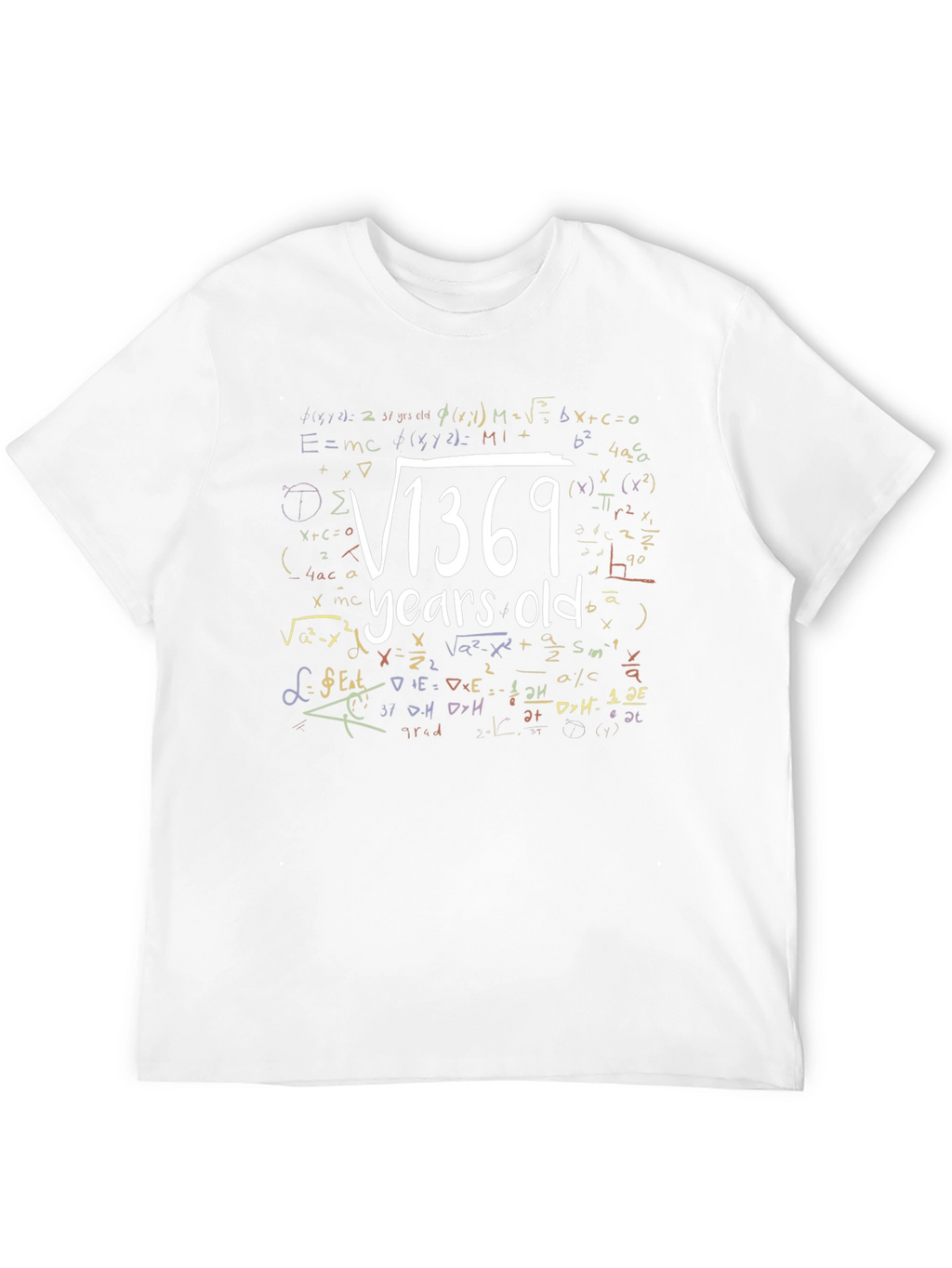 √1369 Years Old Math Design T-Shirt