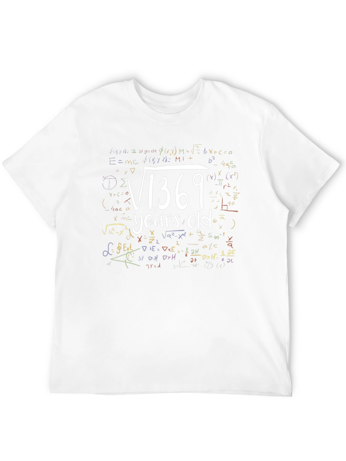 √1369 Years Old Math Design T-Shirt