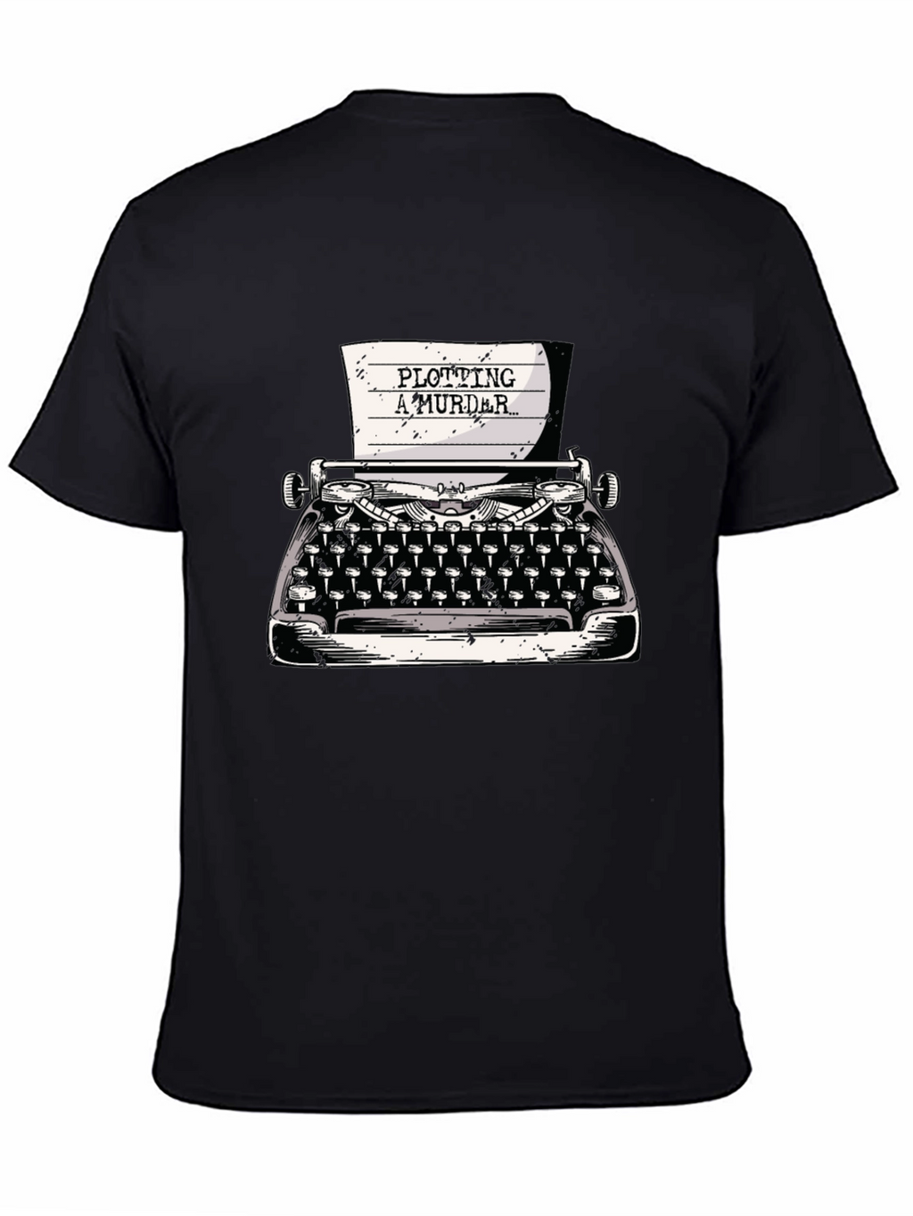 Plotting A Murder T-Shirt Writer Gift