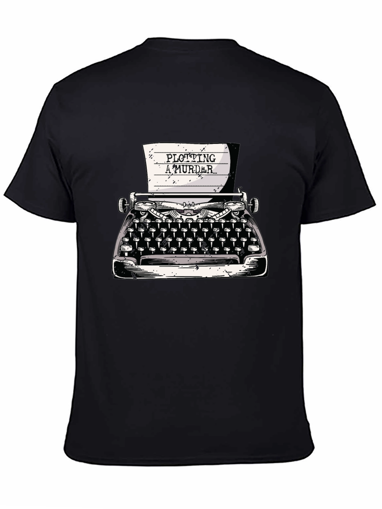 Plotting A Murder T-Shirt Writer Gift