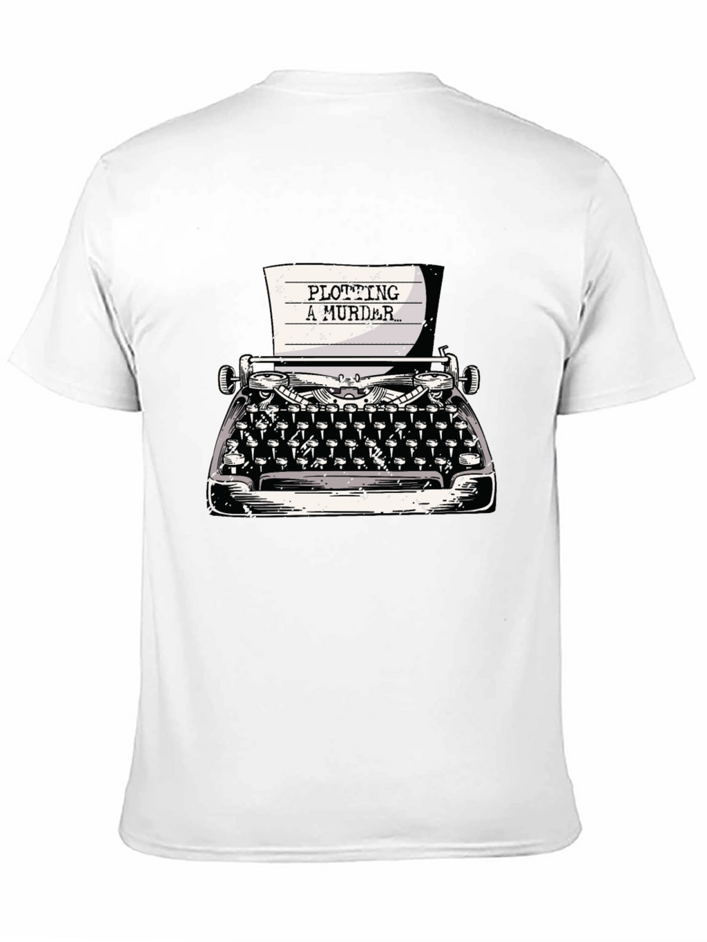 Plotting A Murder T-Shirt Writer Gift
