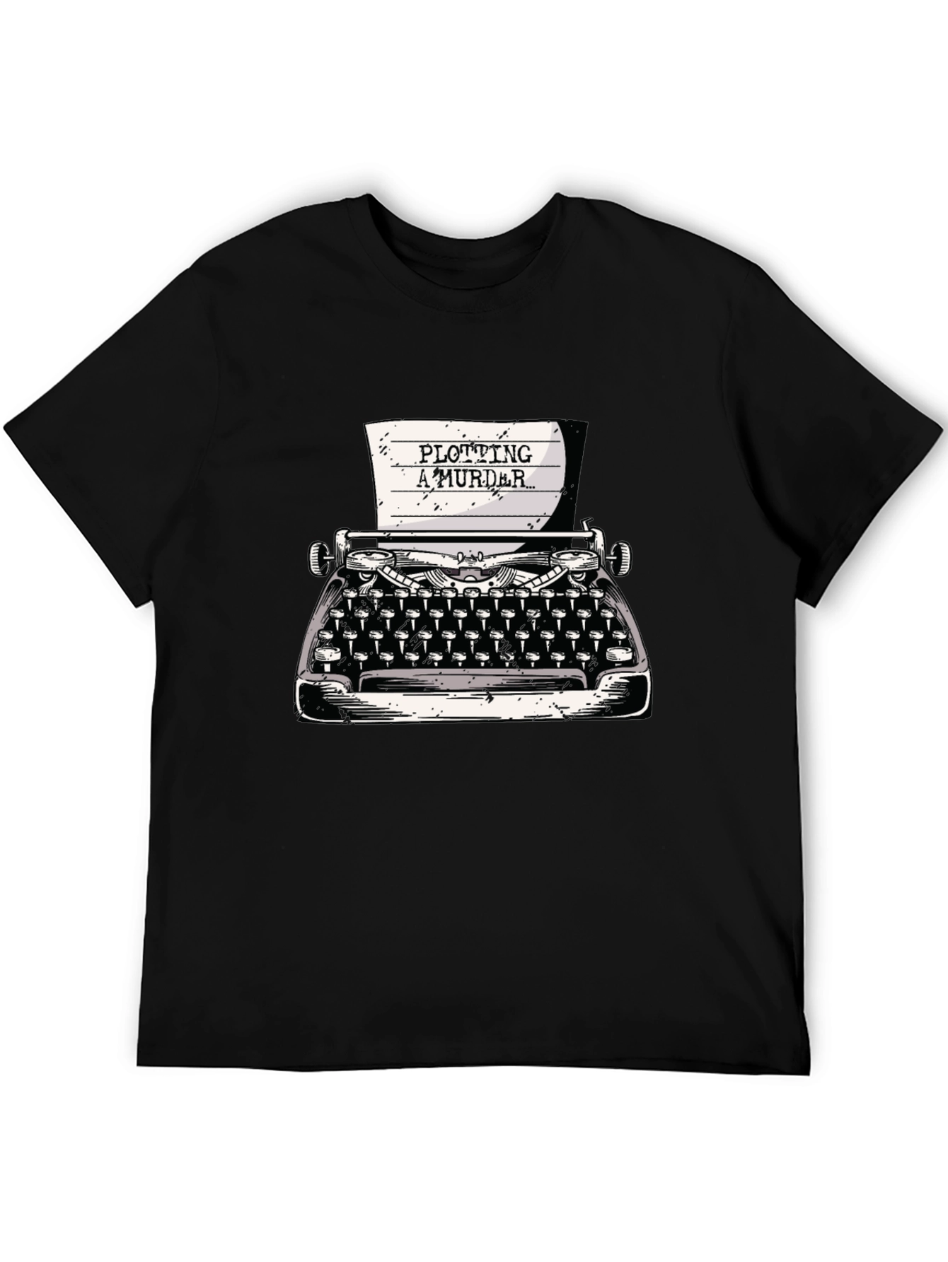 Plotting A Murder T-Shirt Writer Gift