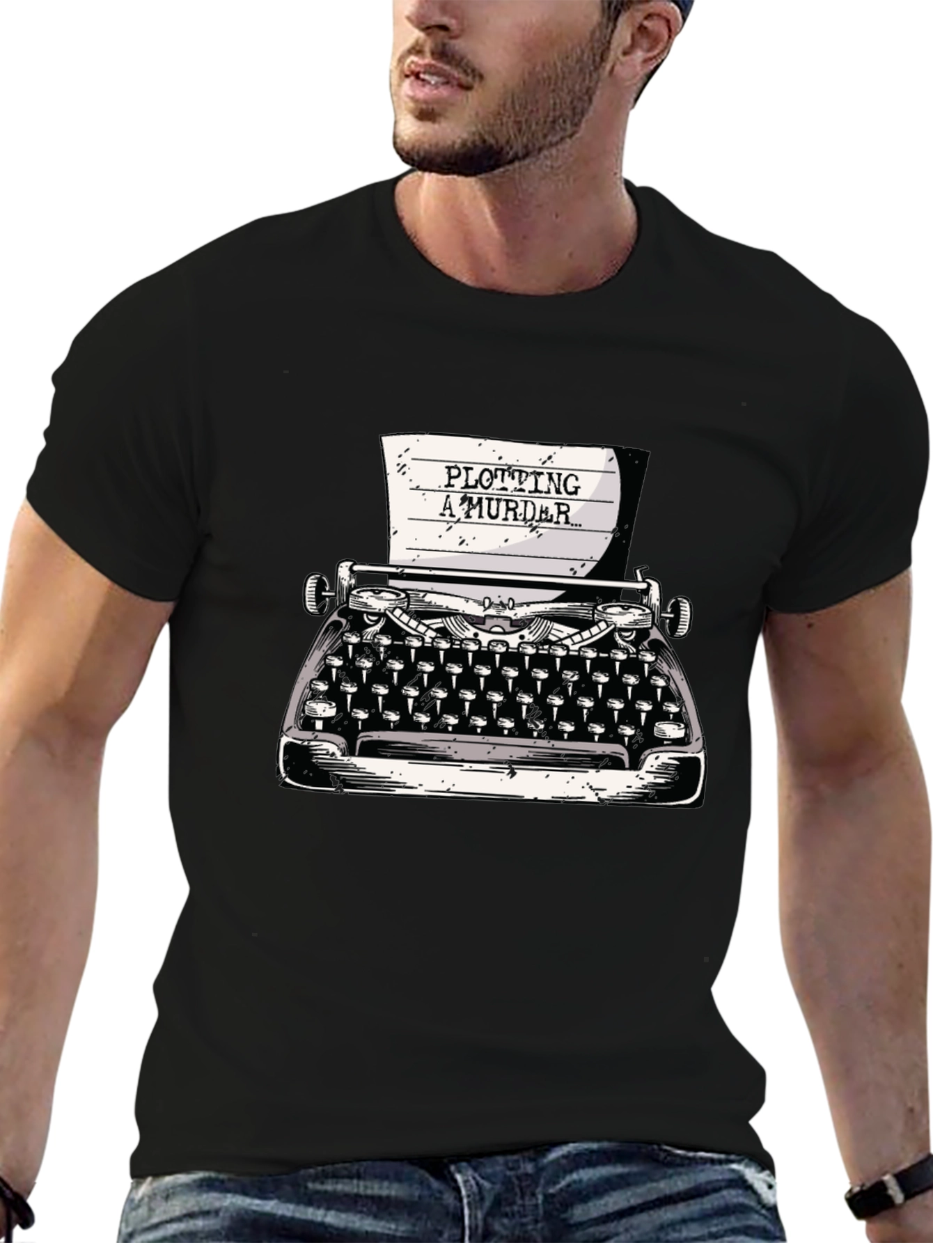 Plotting A Murder T-Shirt Writer Gift