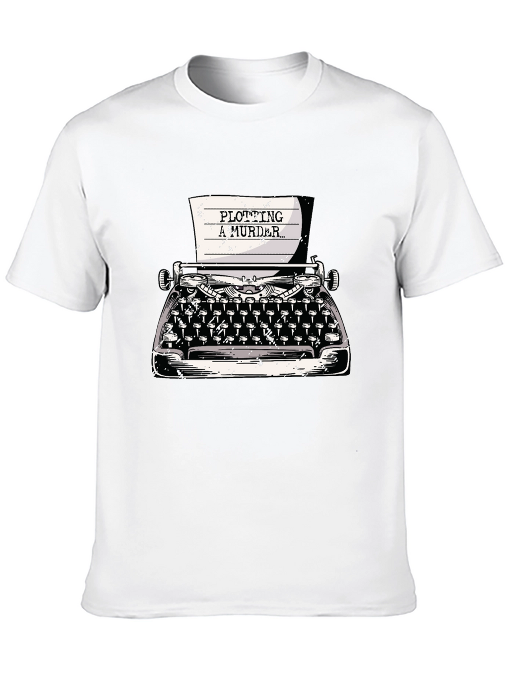 Plotting A Murder T-Shirt Writer Gift