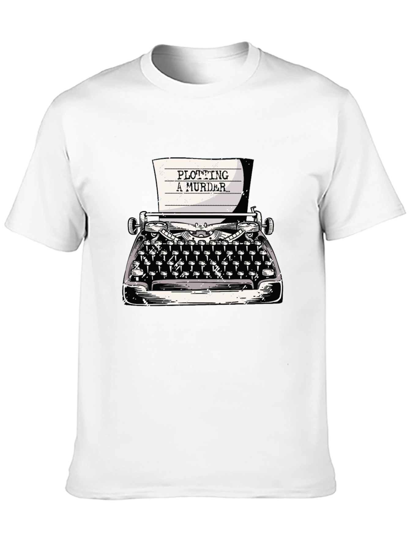 Plotting A Murder T-Shirt Writer Gift