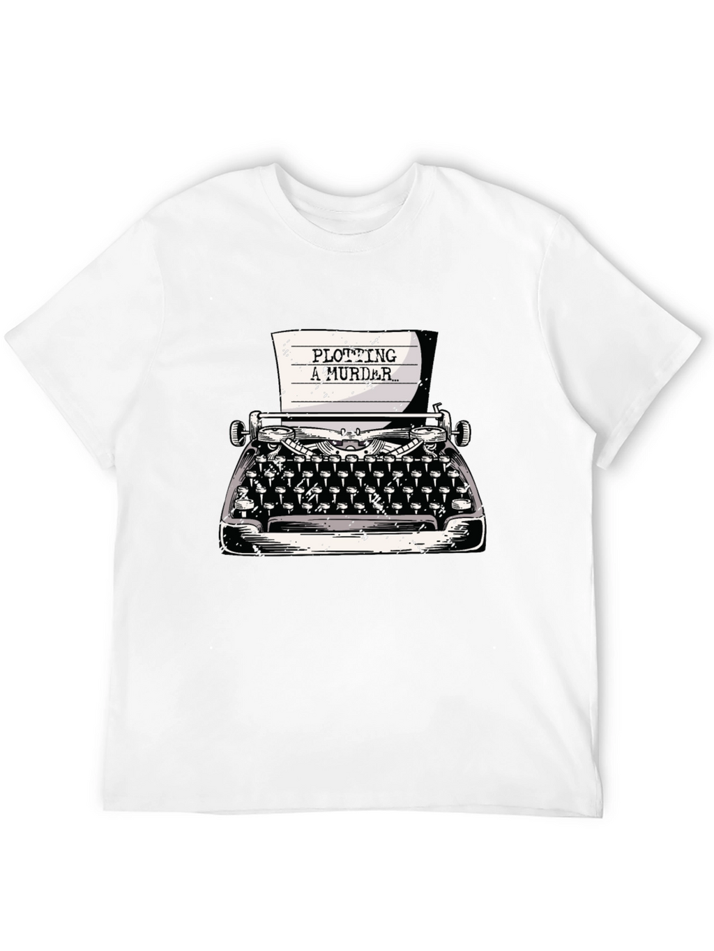 Plotting A Murder T-Shirt Writer Gift