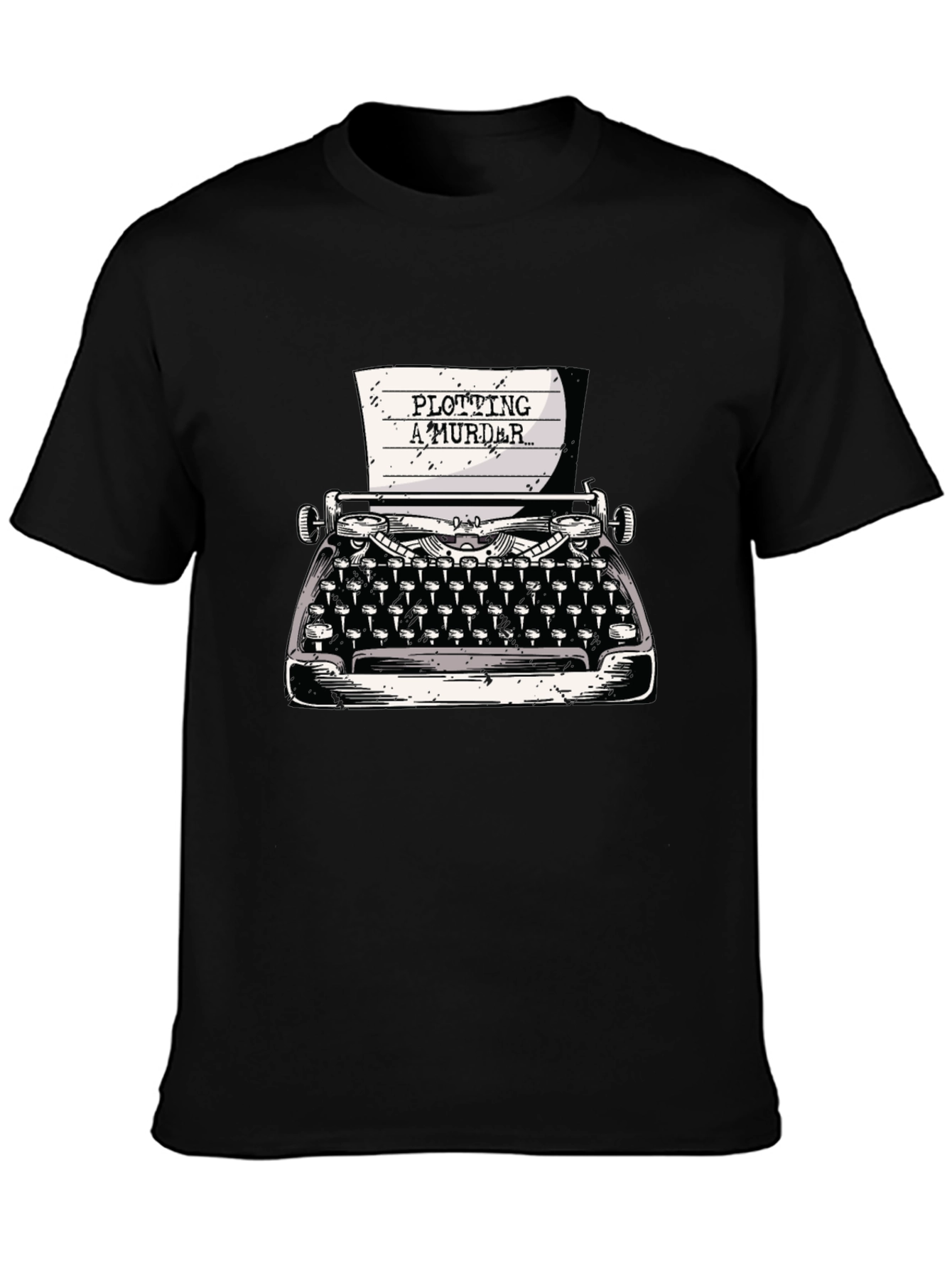 Plotting A Murder T-Shirt Writer Gift