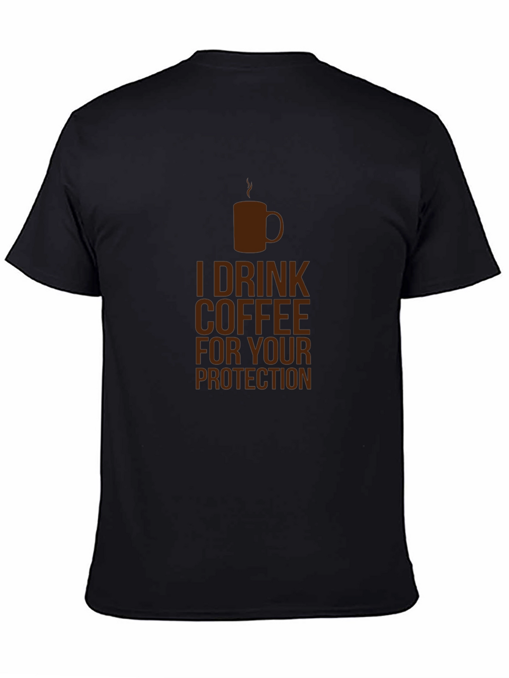 Coffee Protection T-Shirt - Funny Novelty Tee