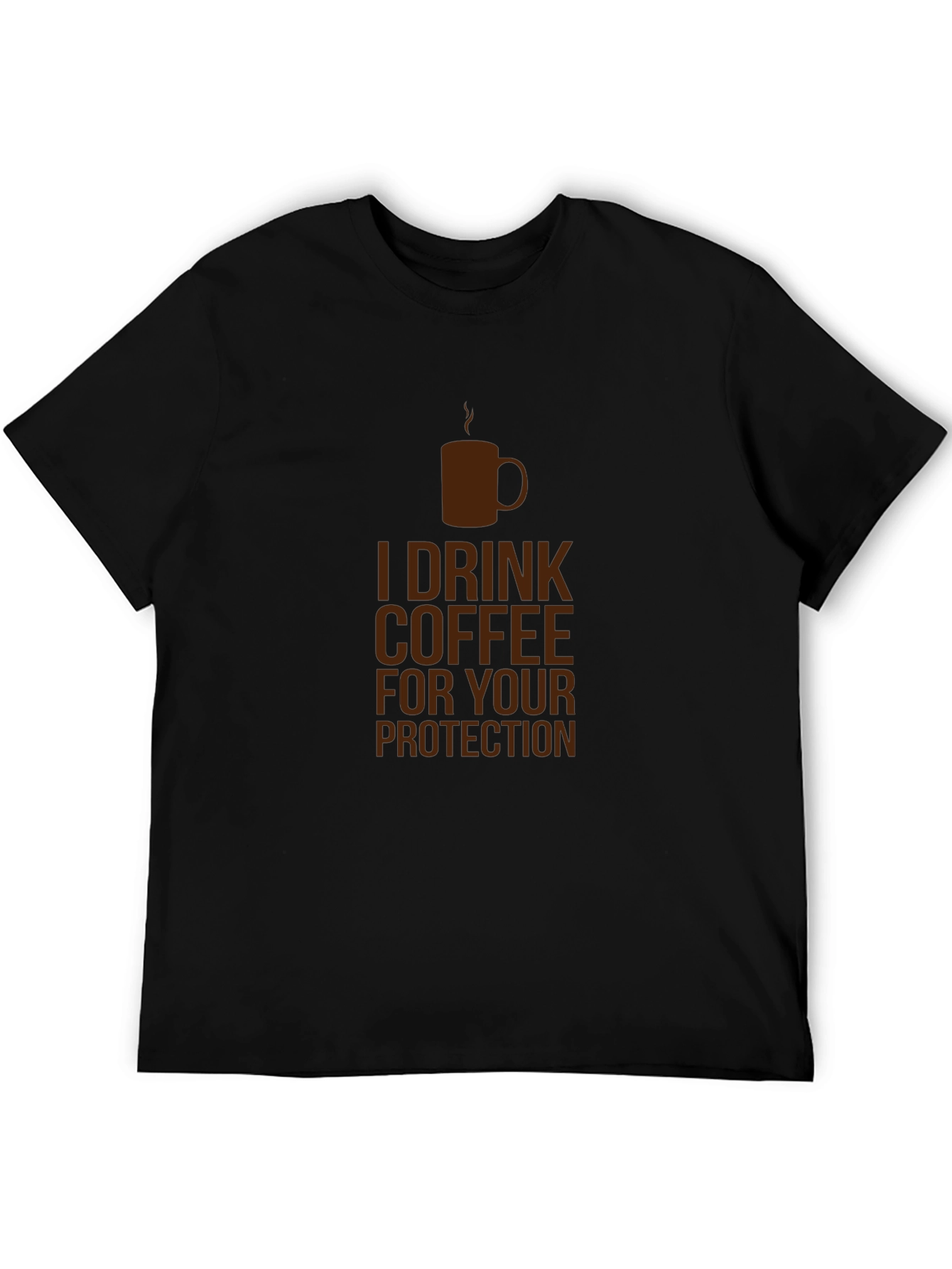 Coffee Protection T-Shirt - Funny Novelty Tee