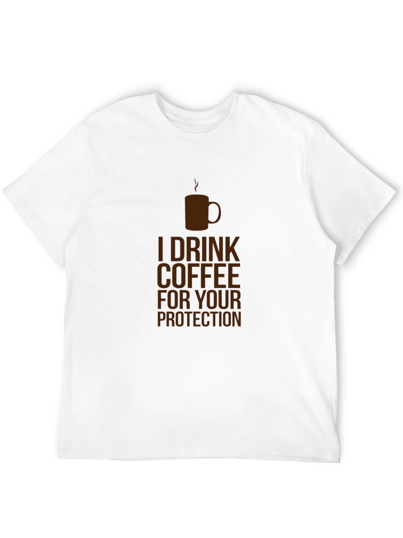 Coffee Protection T-Shirt - Funny Novelty Tee