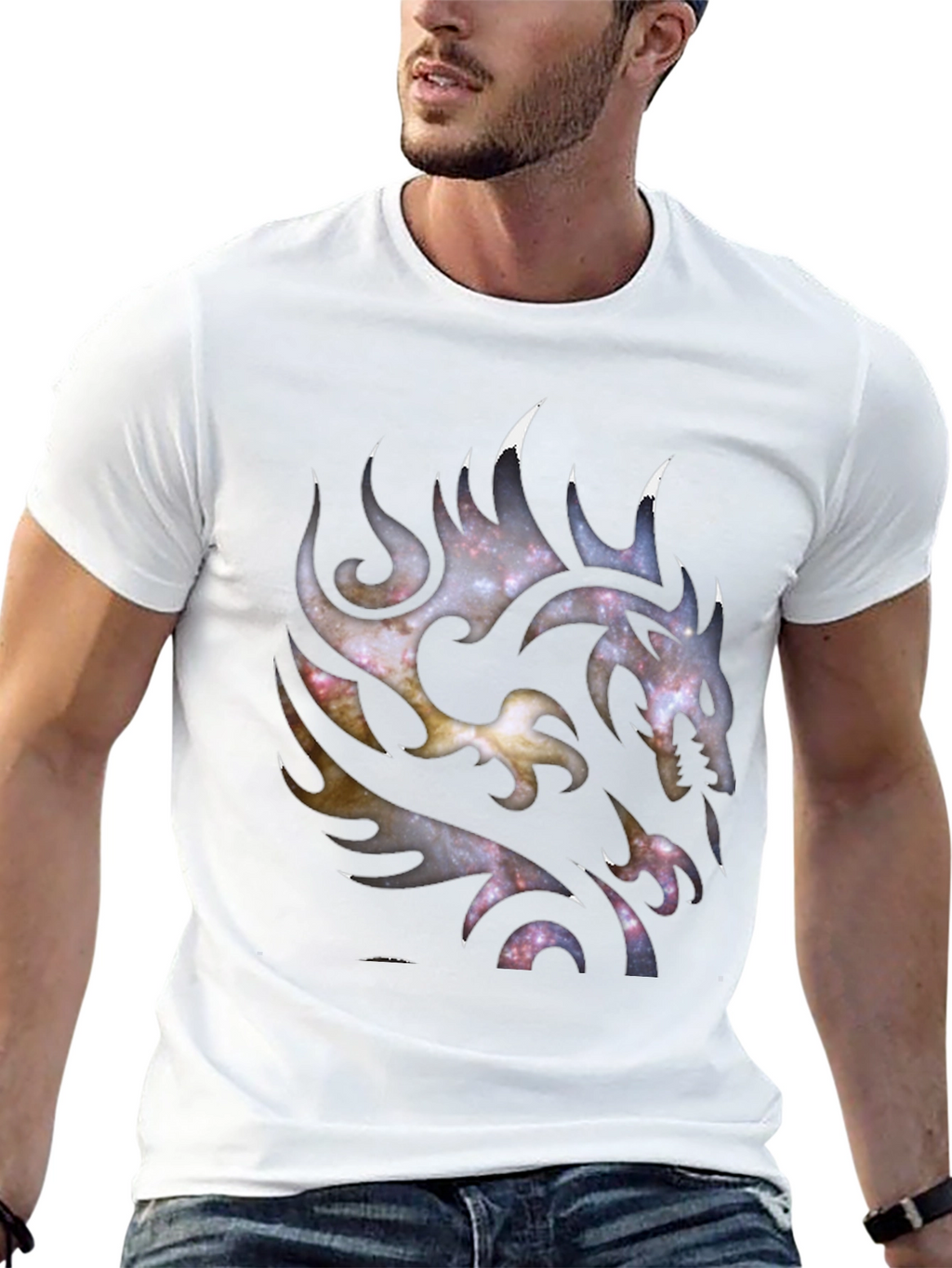 Cosmic Dragon Graphic Tee