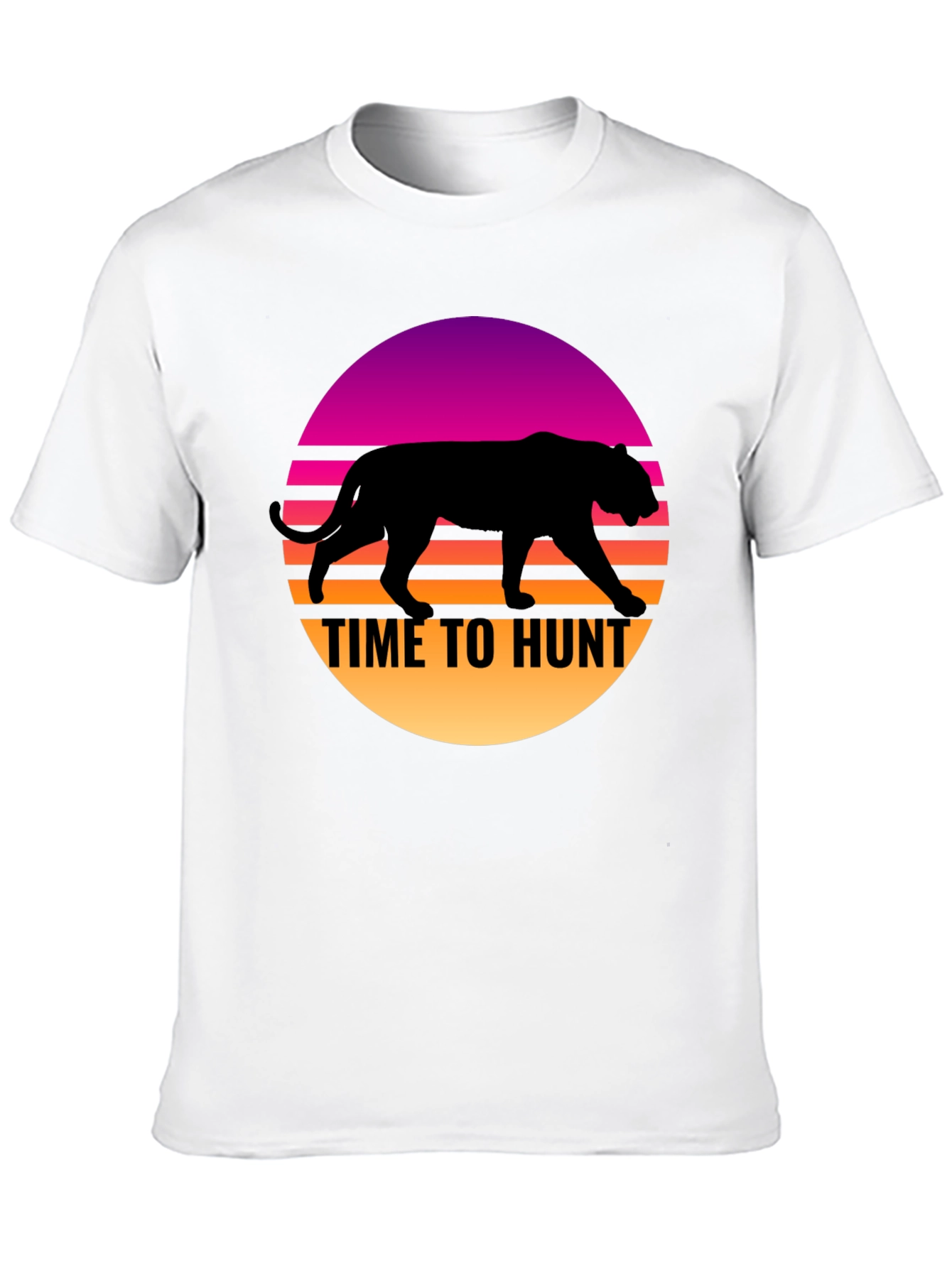 Time to Hunt Retro Graphic T-Shirt