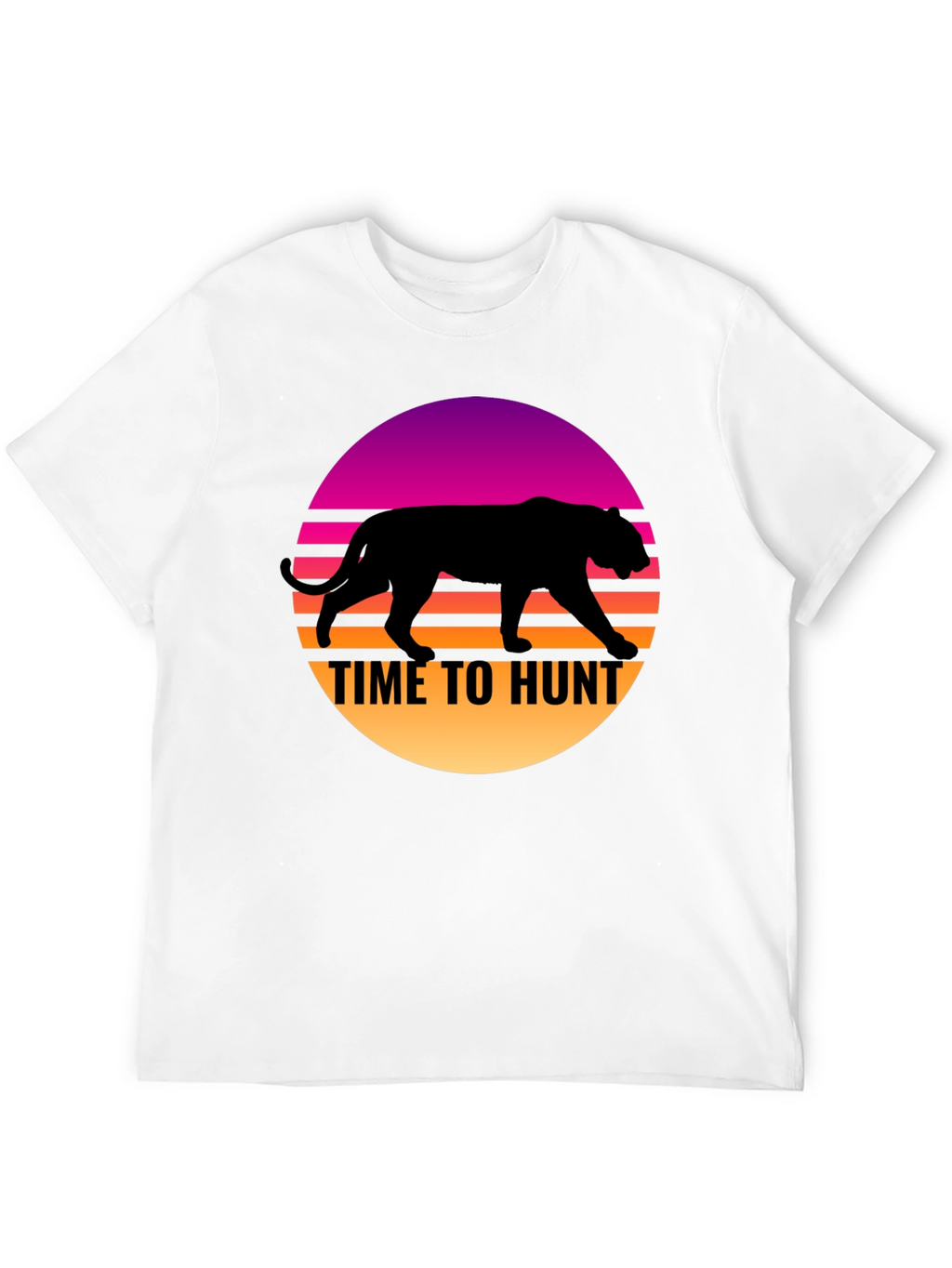 Time to Hunt Retro Graphic T-Shirt