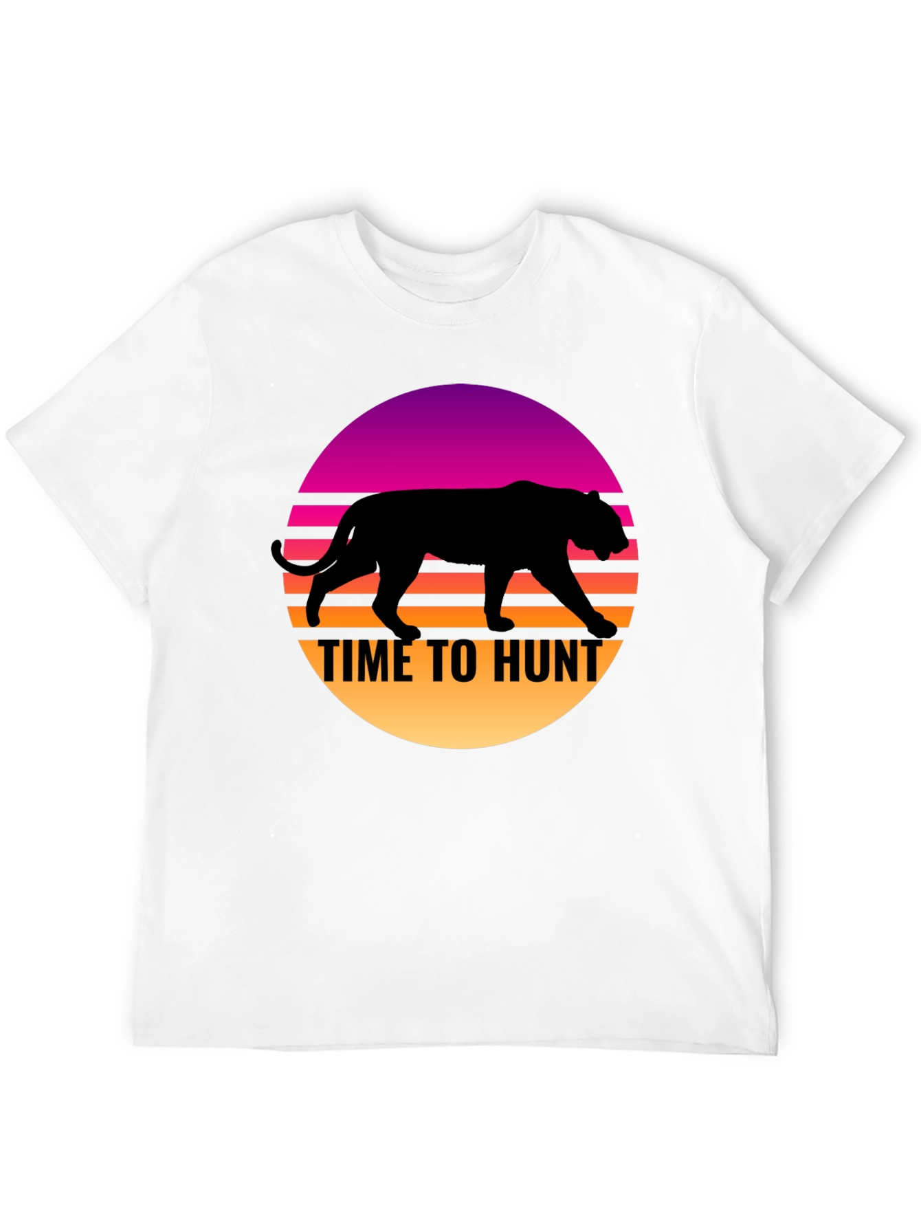 Time to Hunt Retro Graphic T-Shirt
