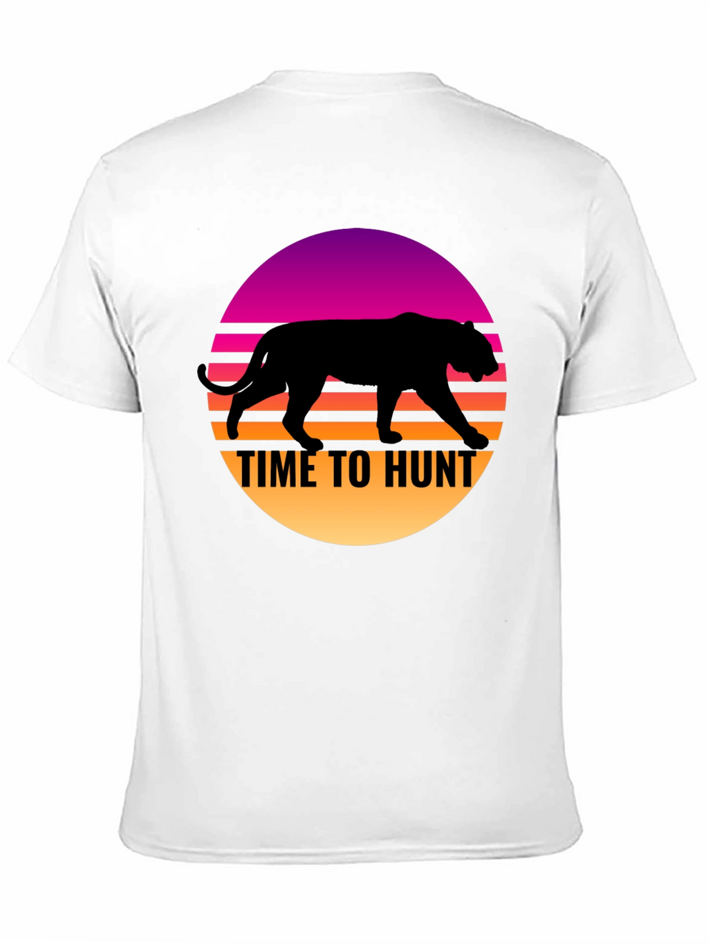 Time to Hunt Retro Graphic T-Shirt