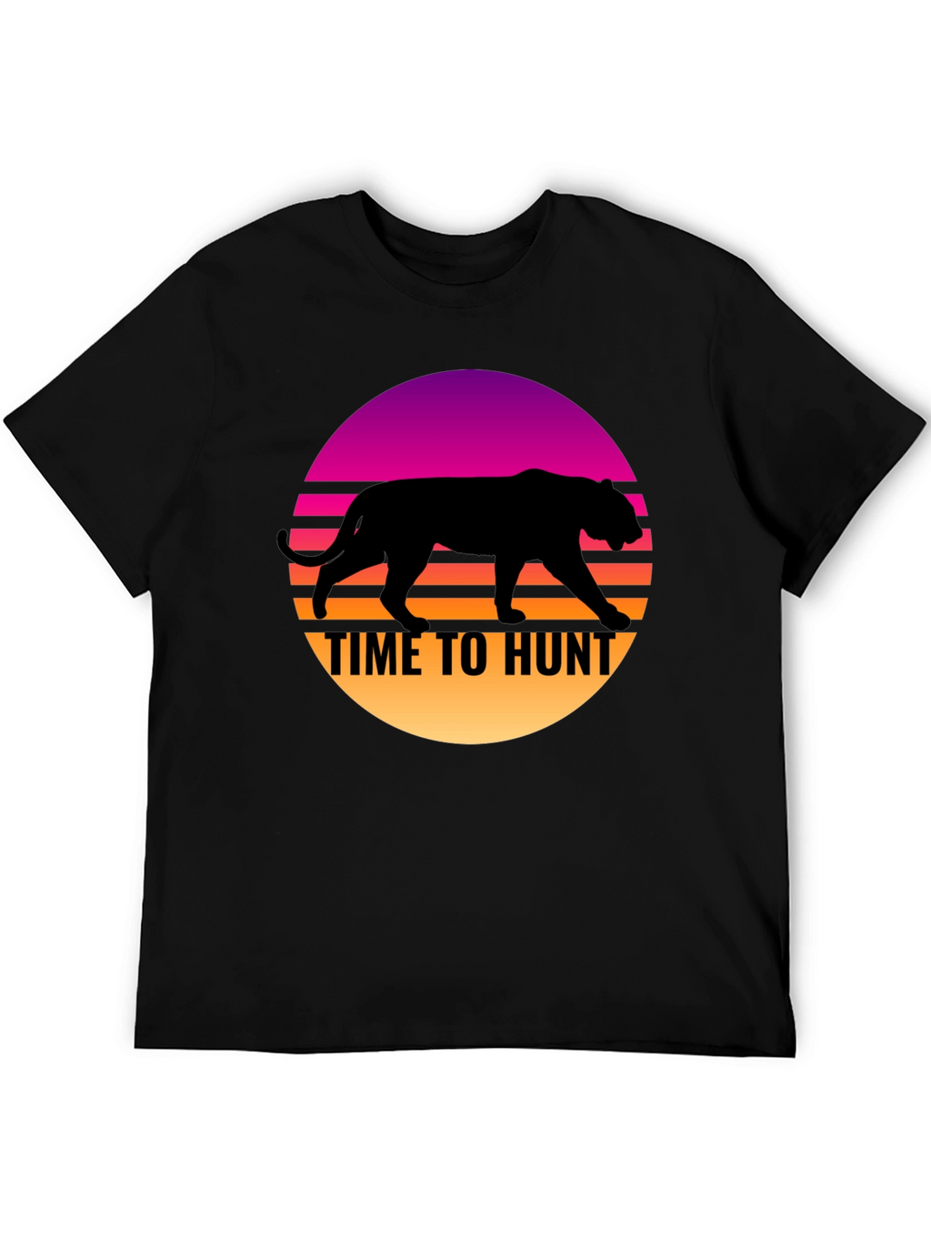 Time to Hunt Retro Graphic T-Shirt