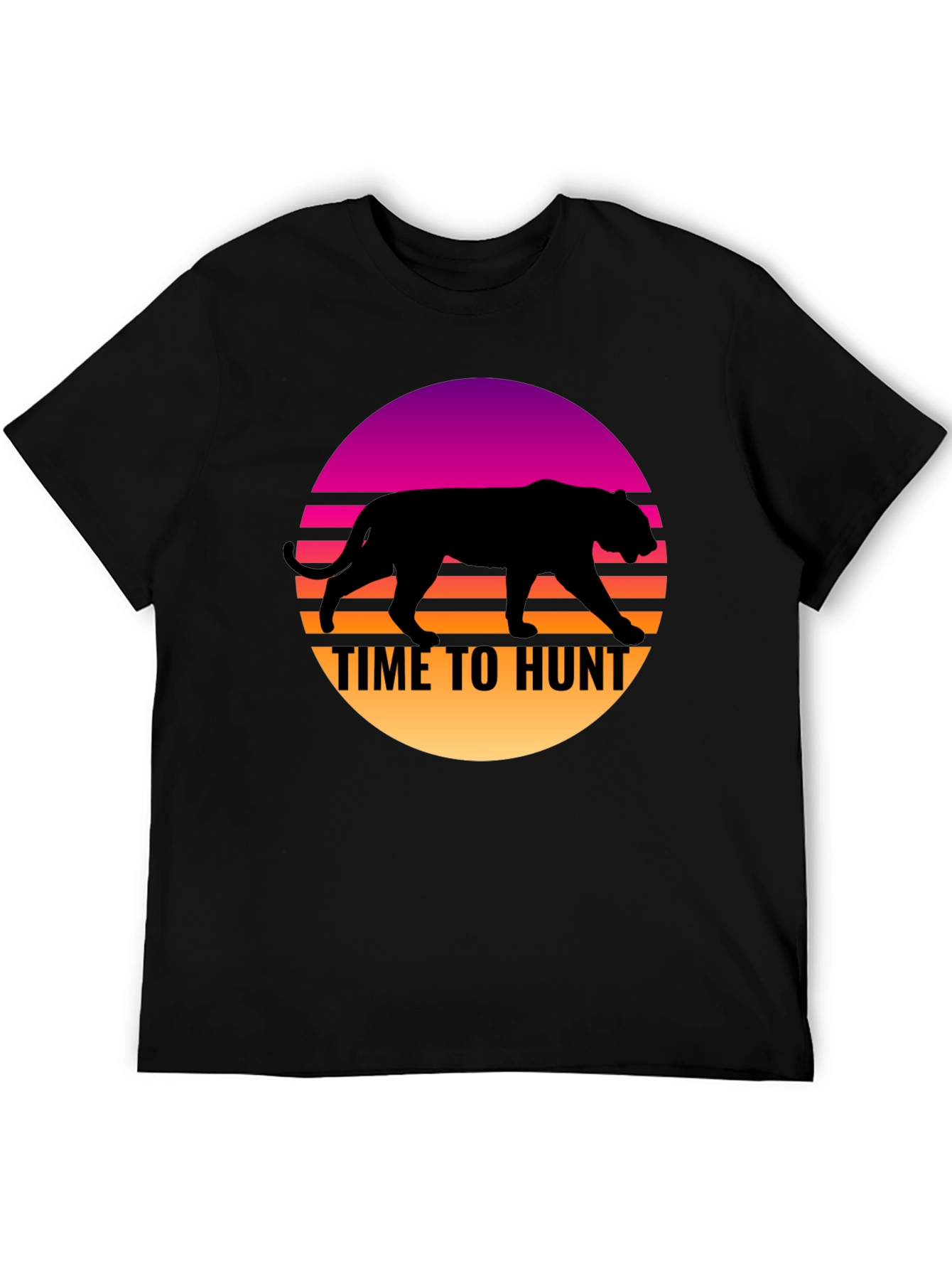 Time to Hunt Retro Graphic T-Shirt