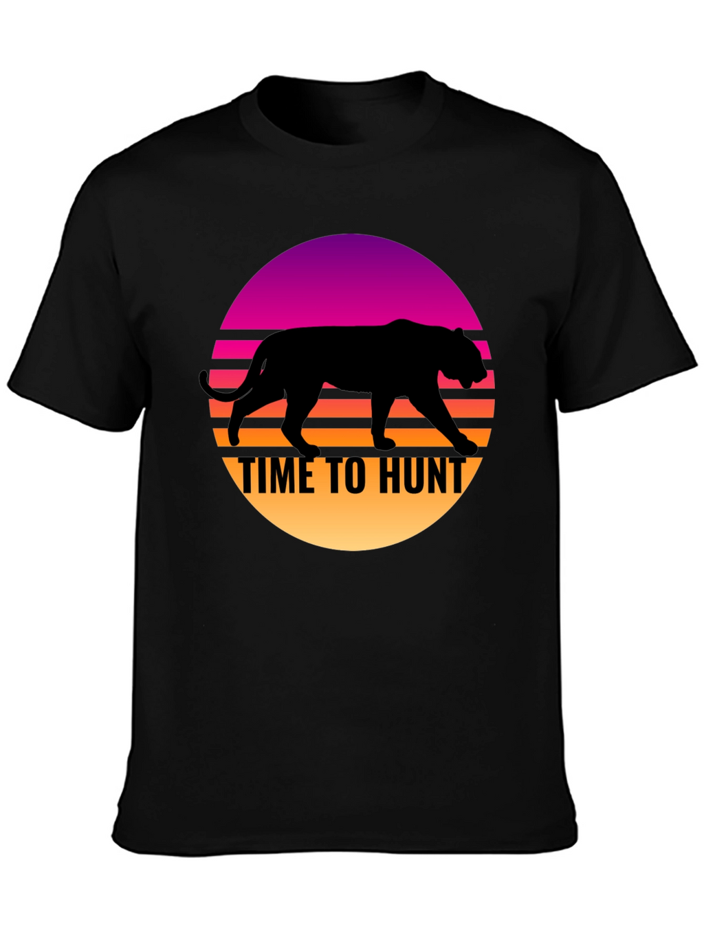 Time to Hunt Retro Graphic T-Shirt