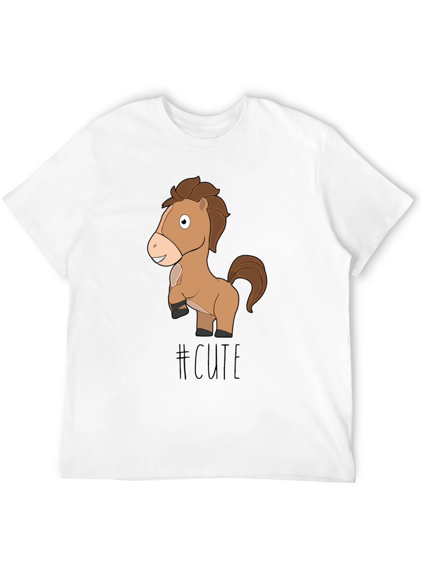 Cute Horse T-Shirt - Fun Animal Graphic Tee