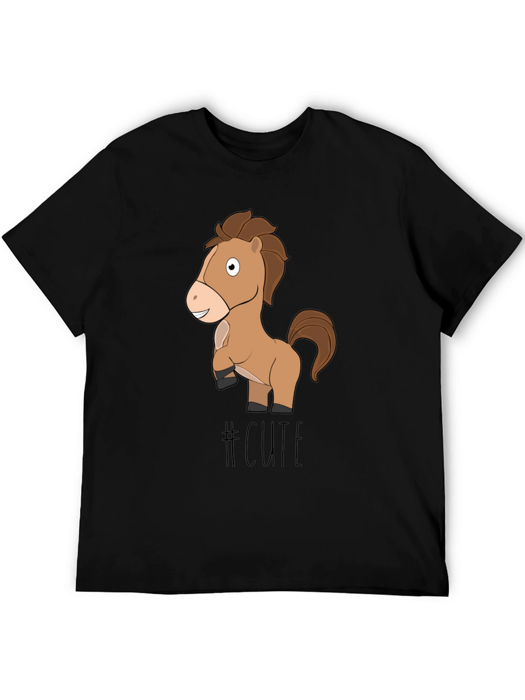 Cute Horse T-Shirt - Fun Animal Graphic Tee