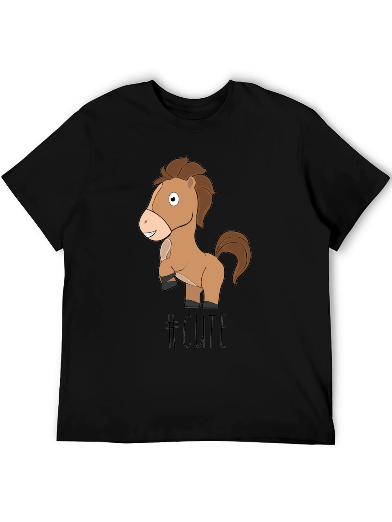 Cute Horse T-Shirt - Fun Animal Graphic Tee