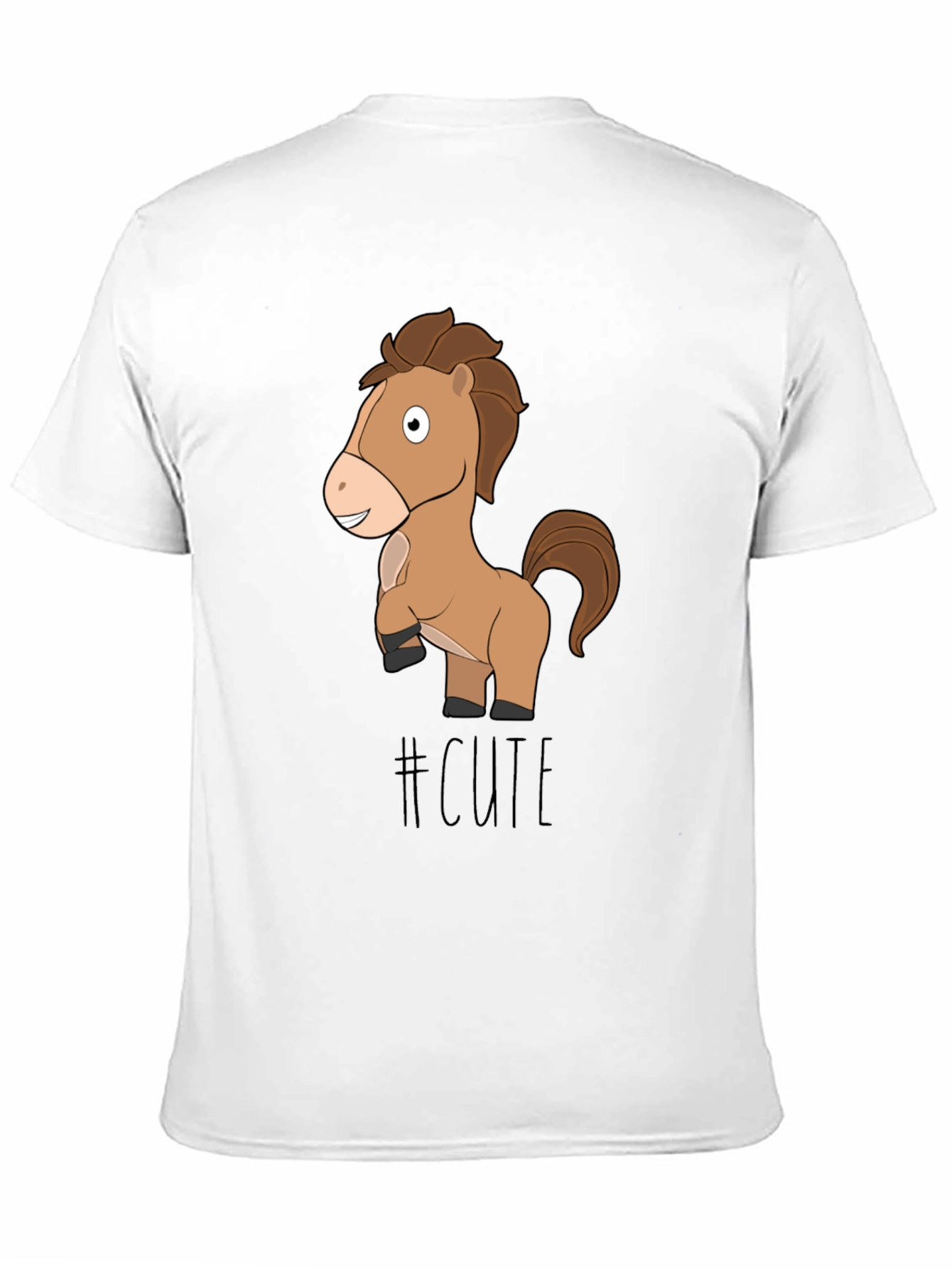 Cute Horse T-Shirt - Fun Animal Graphic Tee